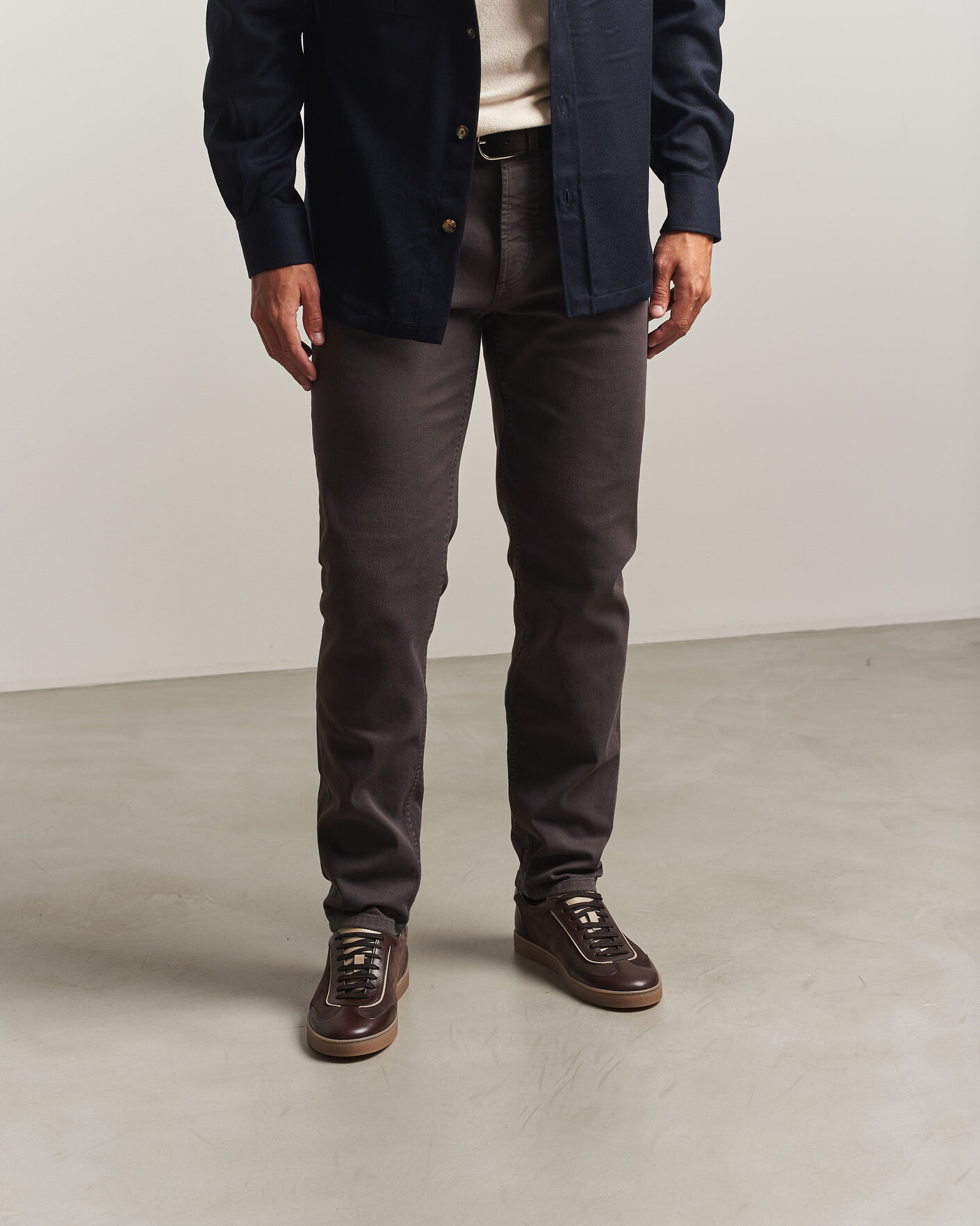 Herr | Sneakers | Brunello Cucinelli | Classic Sneakers Dark Brown