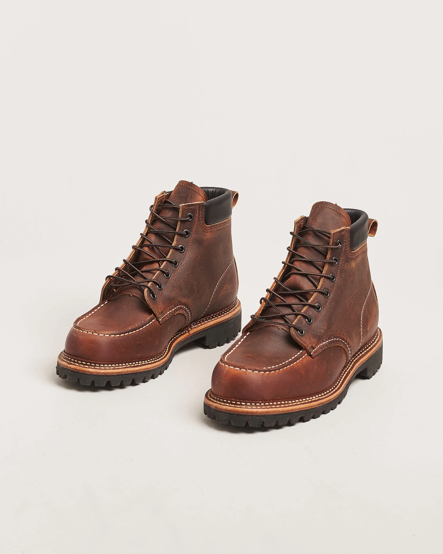 Herr | Kängor | Red Wing Shoes | Norway Moc Toe Boot Copper Rough/Though Leather