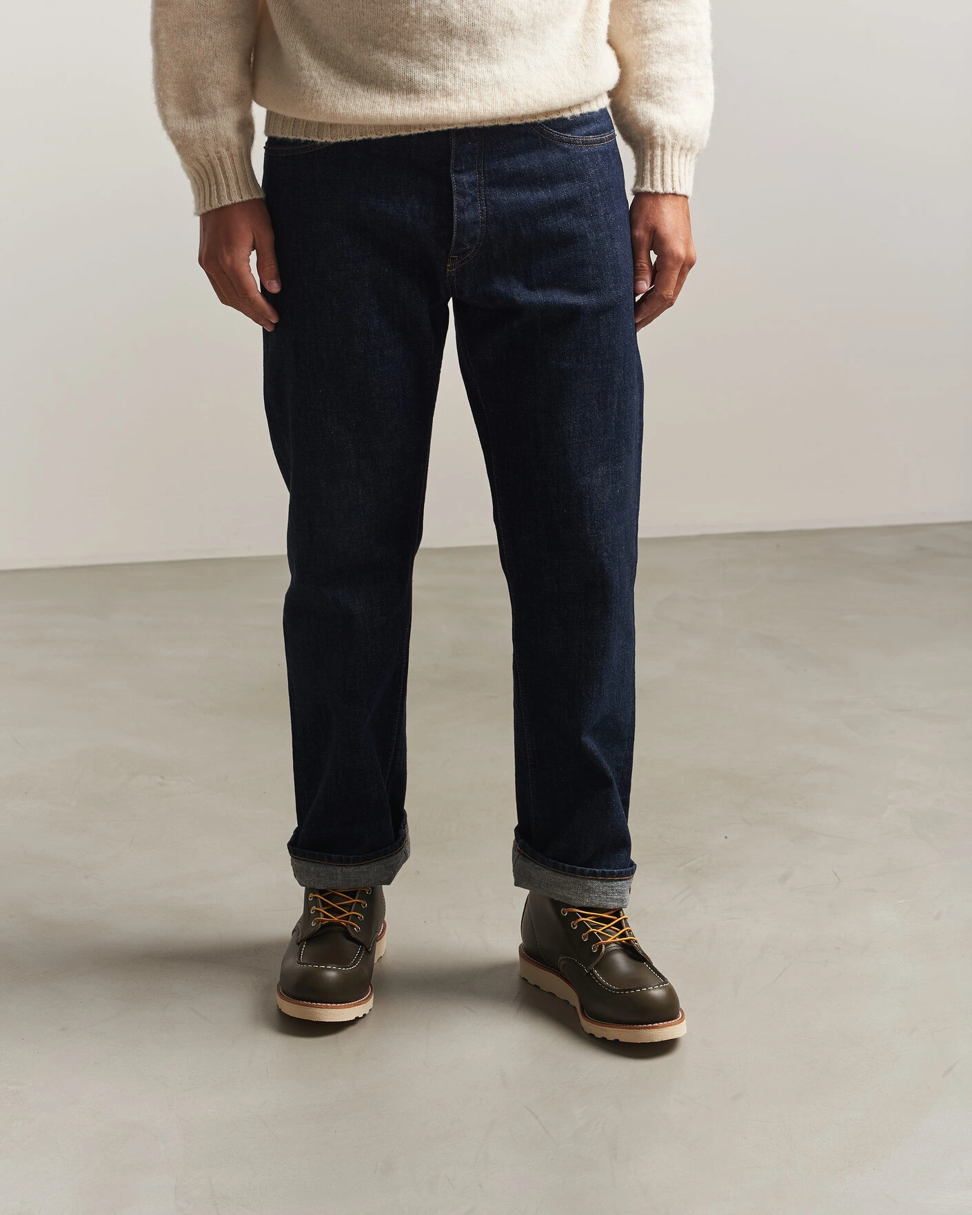 Herr | Kängor | Red Wing Shoes | Moc Toe Boot Alpine Green Portage