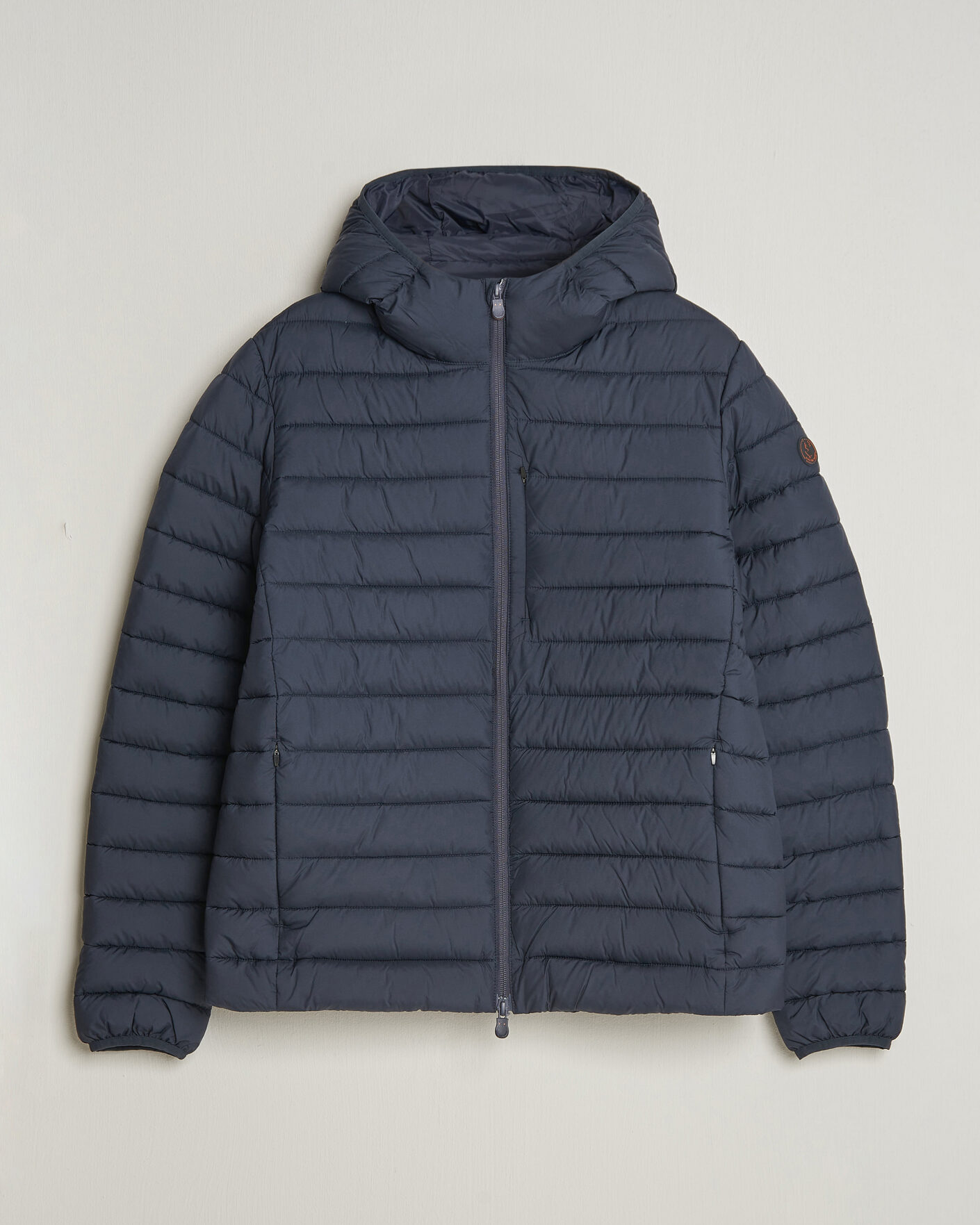 Herr | Jackor | Save The Duck | Juncus Matt Lightweight Hood Jacket Blue Black