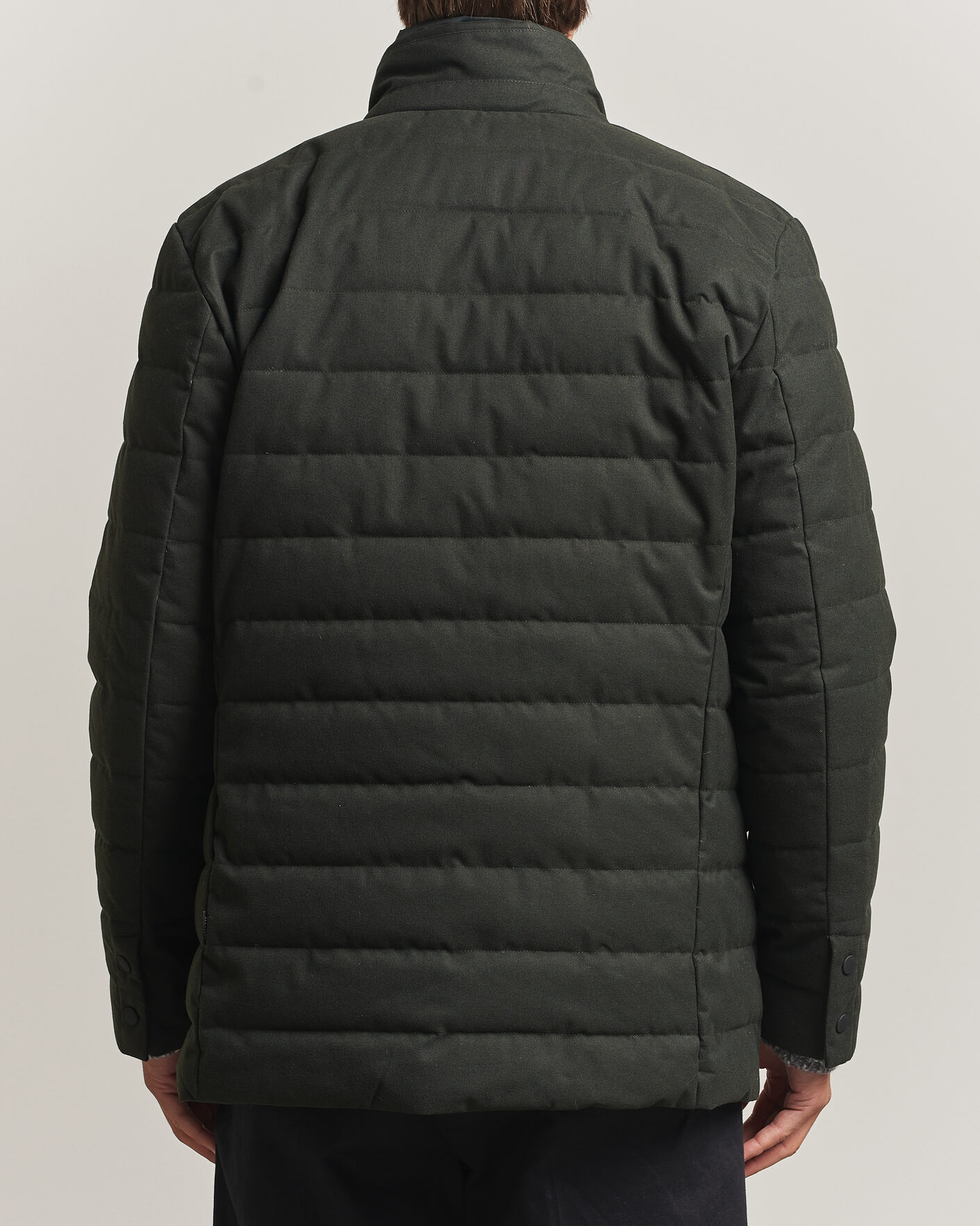 Herr | Jackor | Save The Duck | Felipe Padded Flannel Jacket Green Black