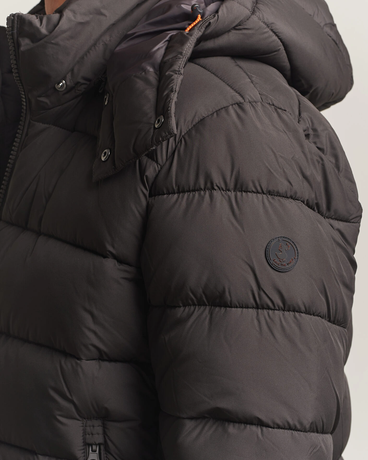Herr | Jackor | Save The Duck | Boris Matt Padded Puffer Brown Black