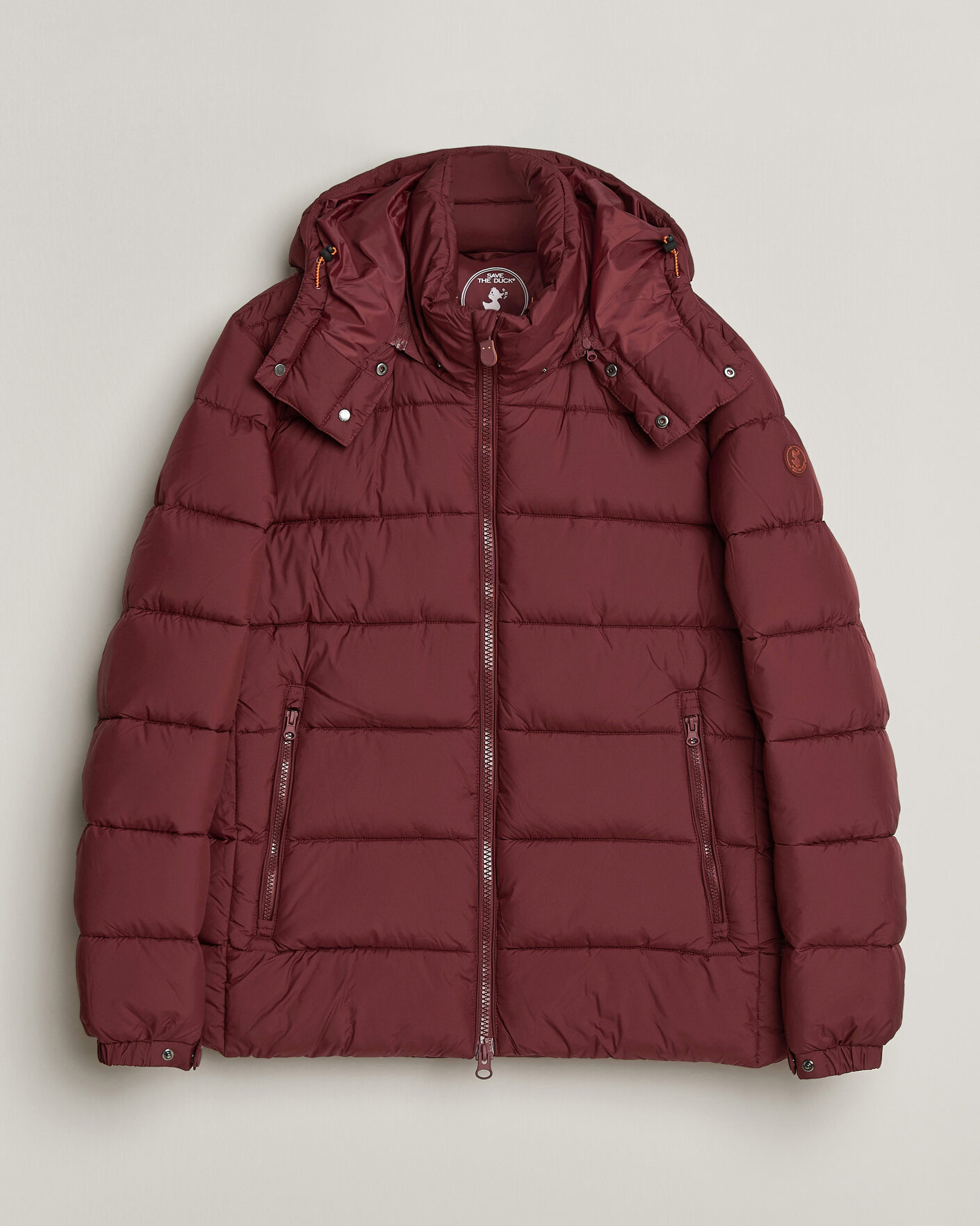 Herr | Jackor | Save The Duck | Boris Matt Padded Puffer Wine Red