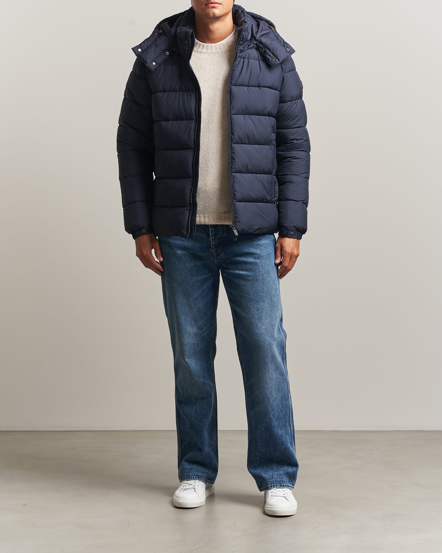 Herr | Jackor | Save The Duck | Boris Matt Padded Puffer Blue Black