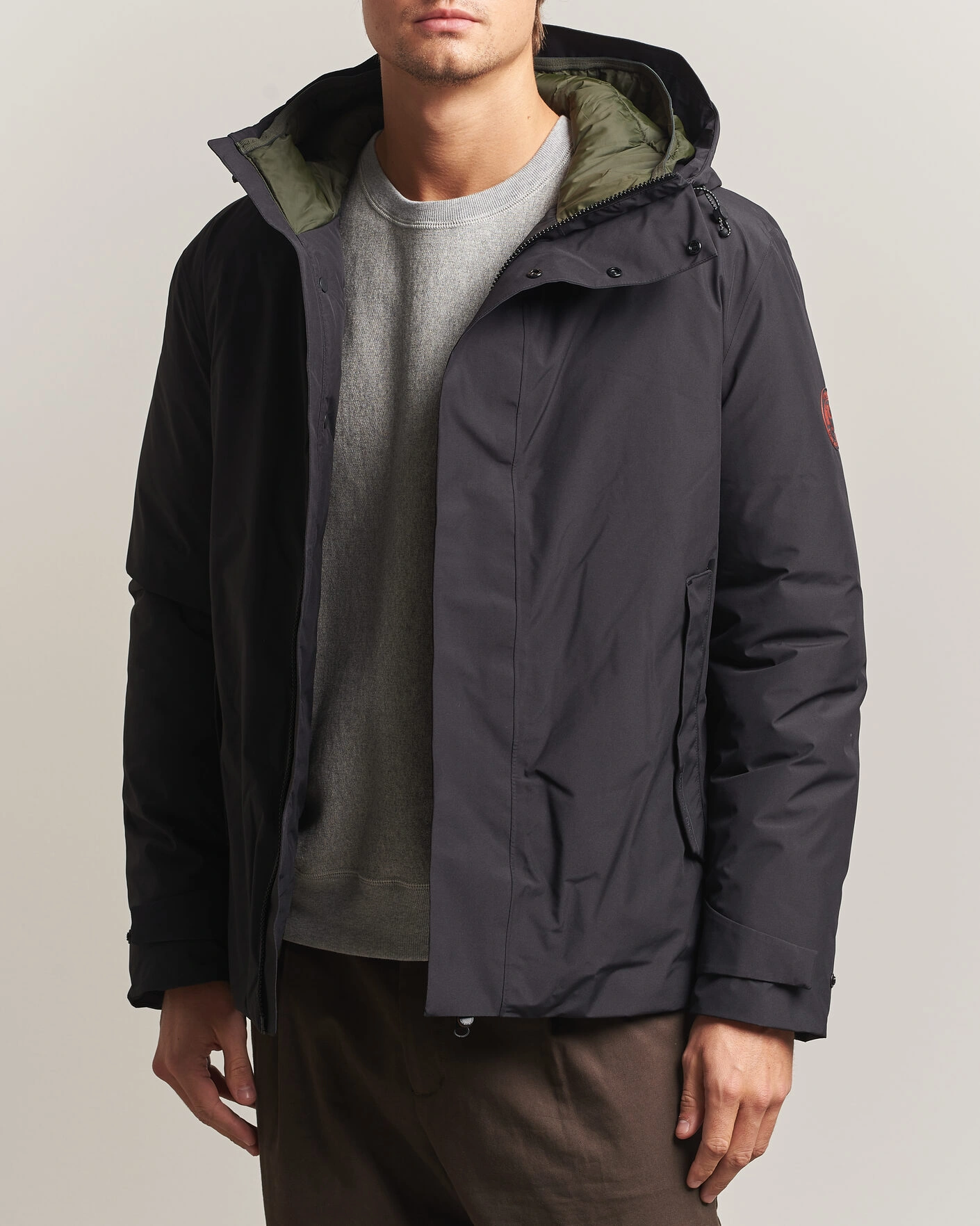 Herr | Jackor | Save The Duck | Arctic Gasparo Hooded Down Jacket Black