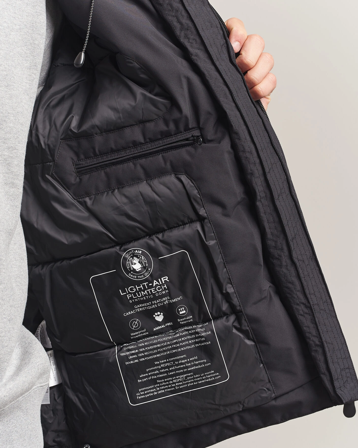 Herr | Jackor | Save The Duck | Arctic Xavier Padded Jacket Black