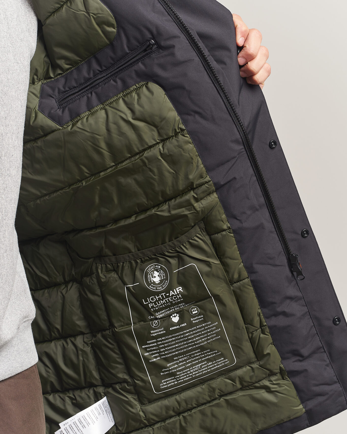 Herr | Jackor | Save The Duck | Arctic Gregoire Down Coat Black