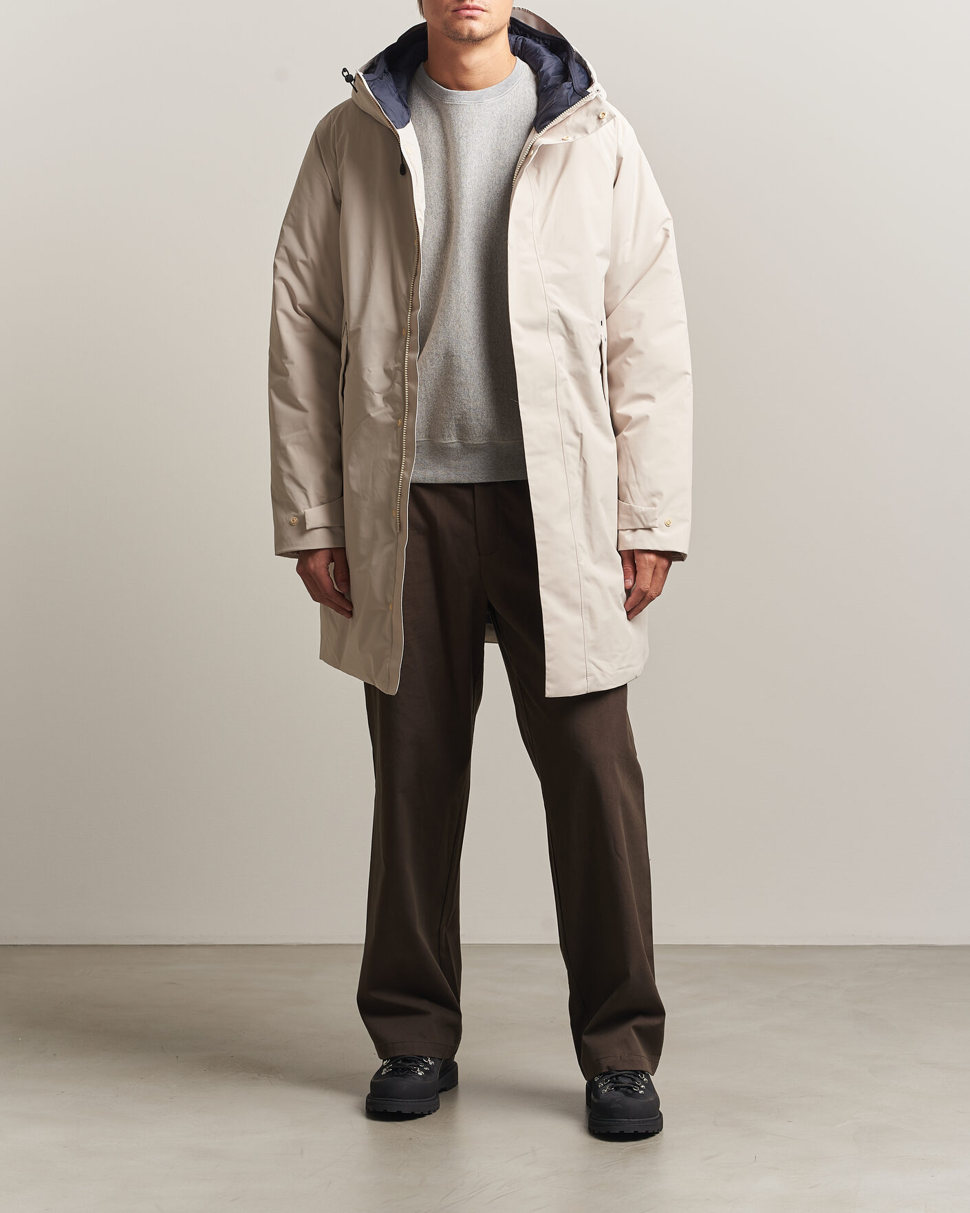 Herr | Jackor | Save The Duck | Arctic Gregoire Down Coat Shore Beige