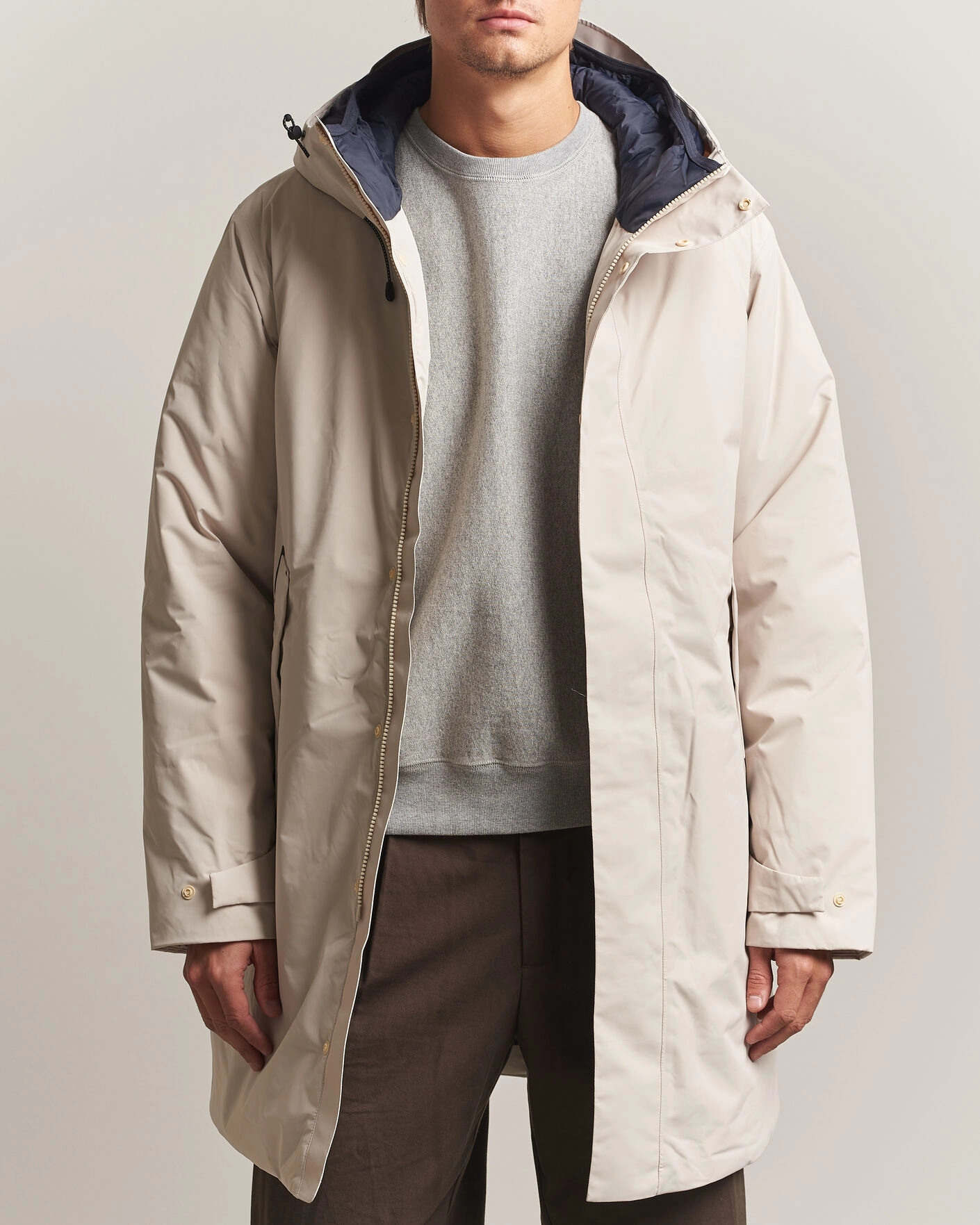 Herr | Jackor | Save The Duck | Arctic Gregoire Down Coat Shore Beige