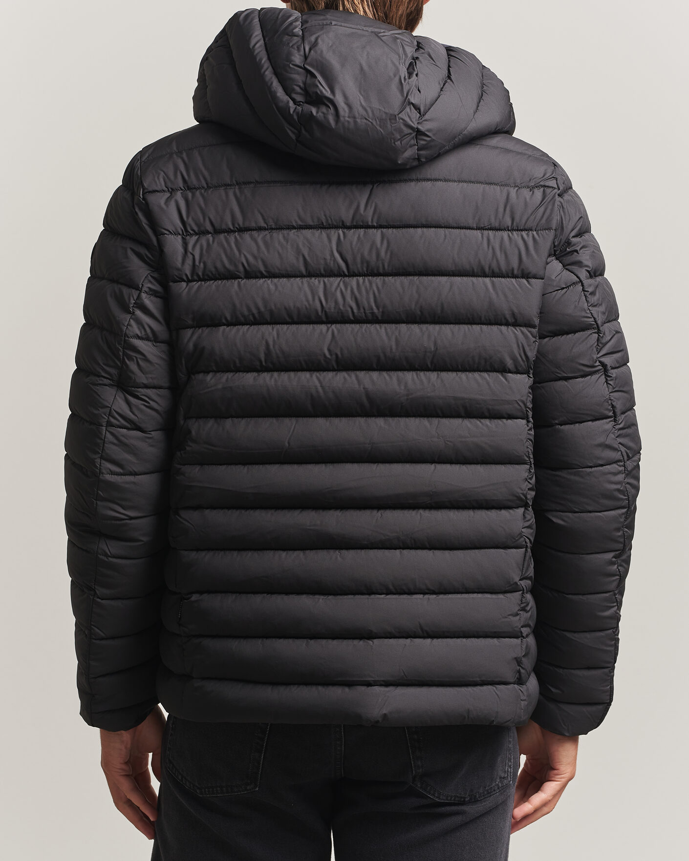 Herr | Jackor | Save The Duck | Juncus Matt Lightweight Hood Jacket Black