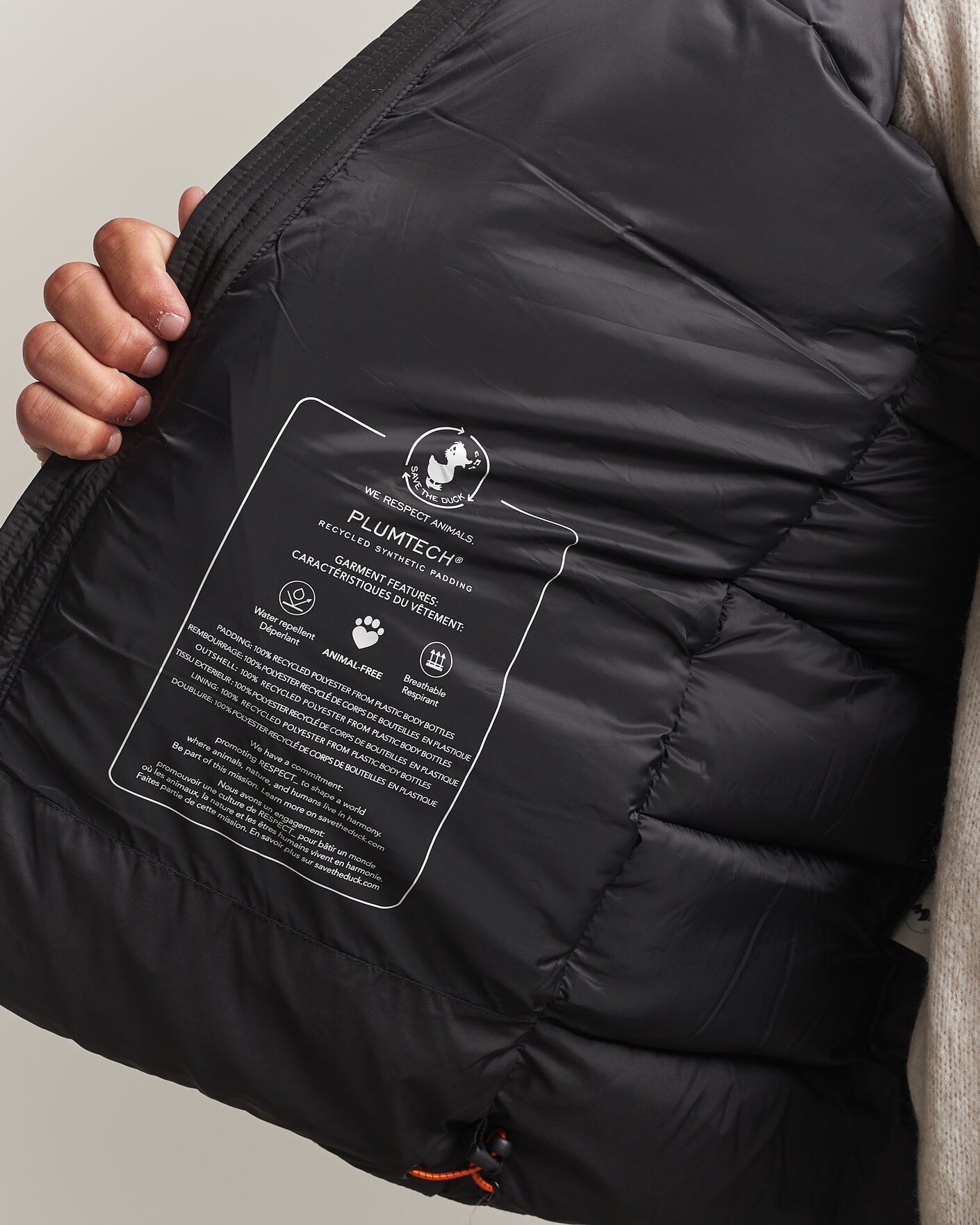 Herr | Jackor | Save The Duck | Boris Matt Padded Puffer Black