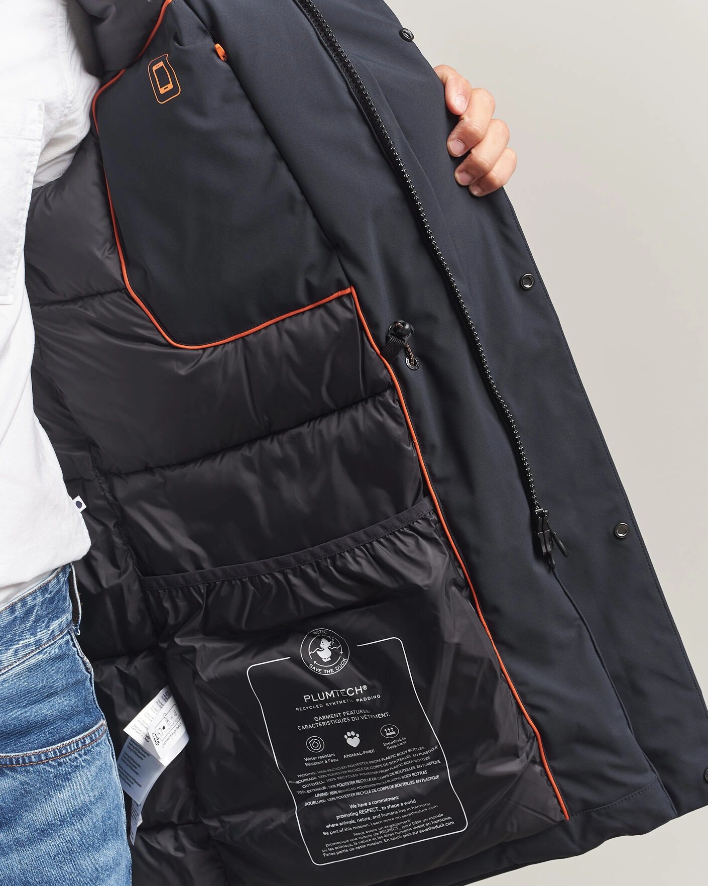 Herr | Jackor | Save The Duck | Wilson Arctic Parka Black