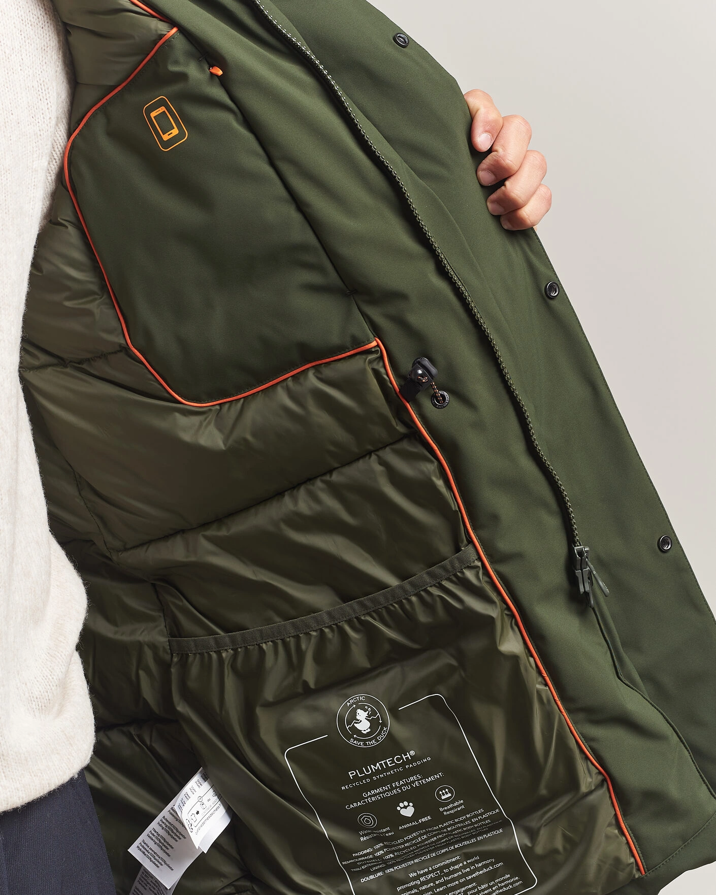Herr | Jackor | Save The Duck | Wilson Arctic Parka Land Green