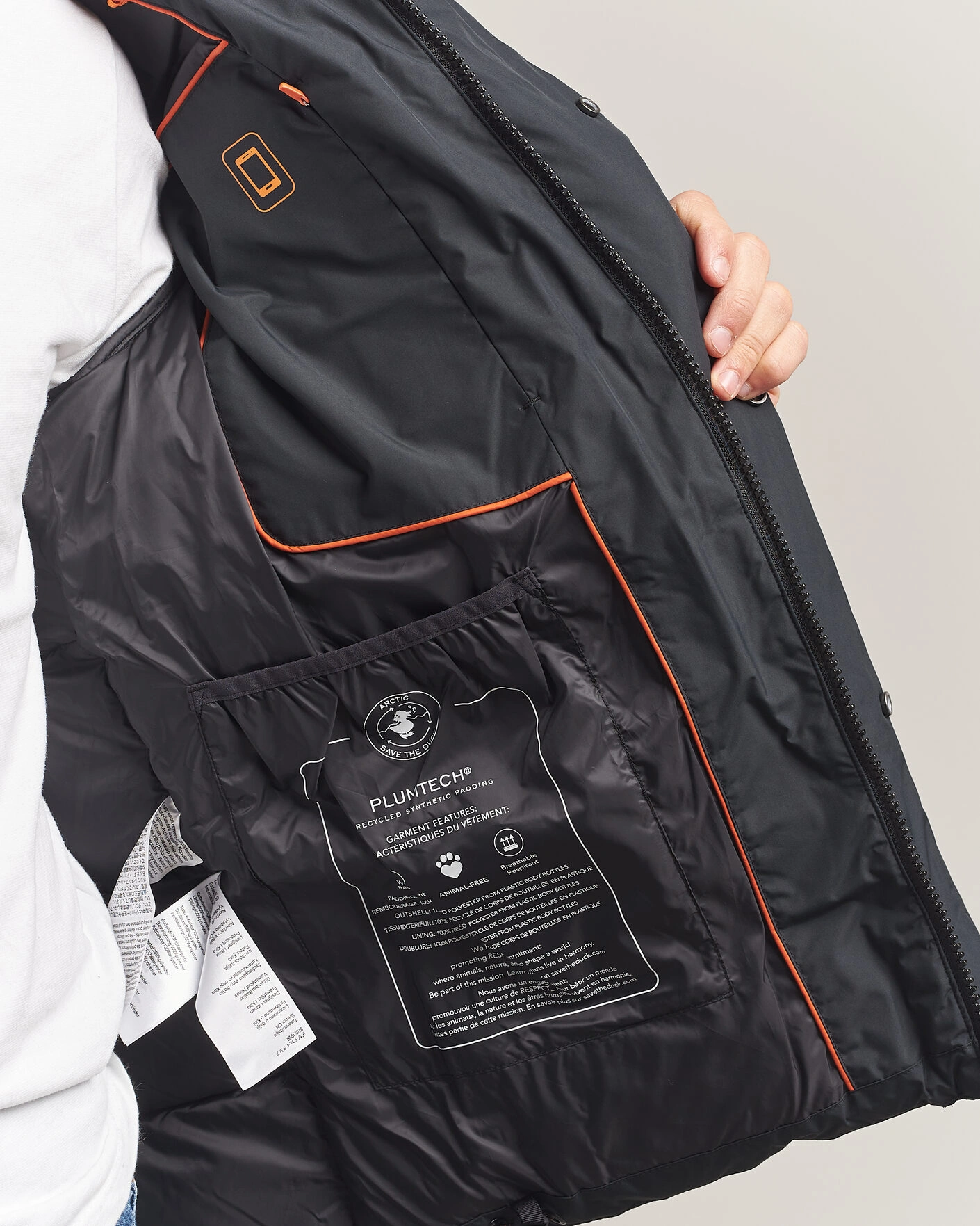 Herr | Jackor | Save The Duck | Espel Short Arctic Parka Black