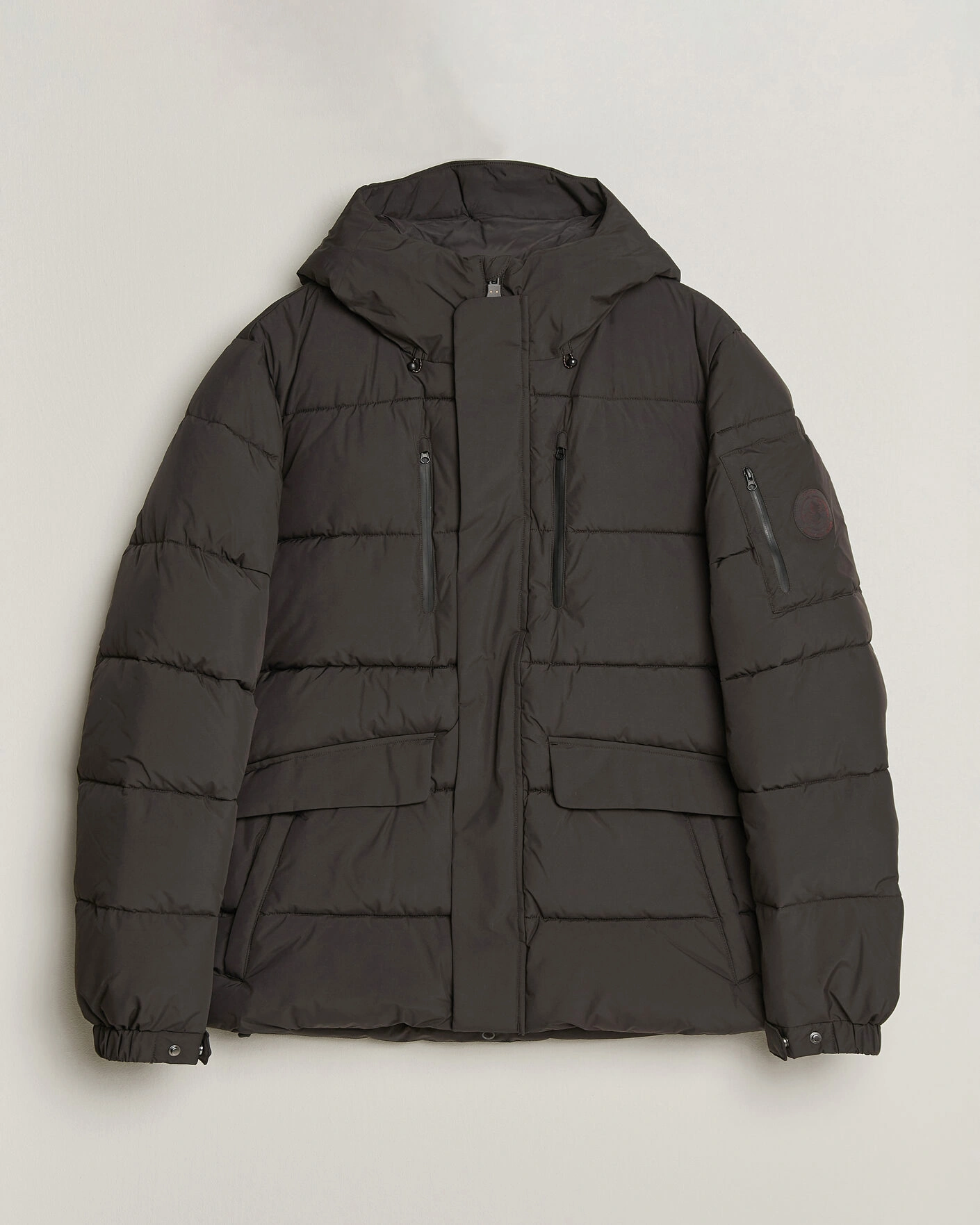 Herr | Jackor | Save The Duck | Espel Short Arctic Parka Brown Black
