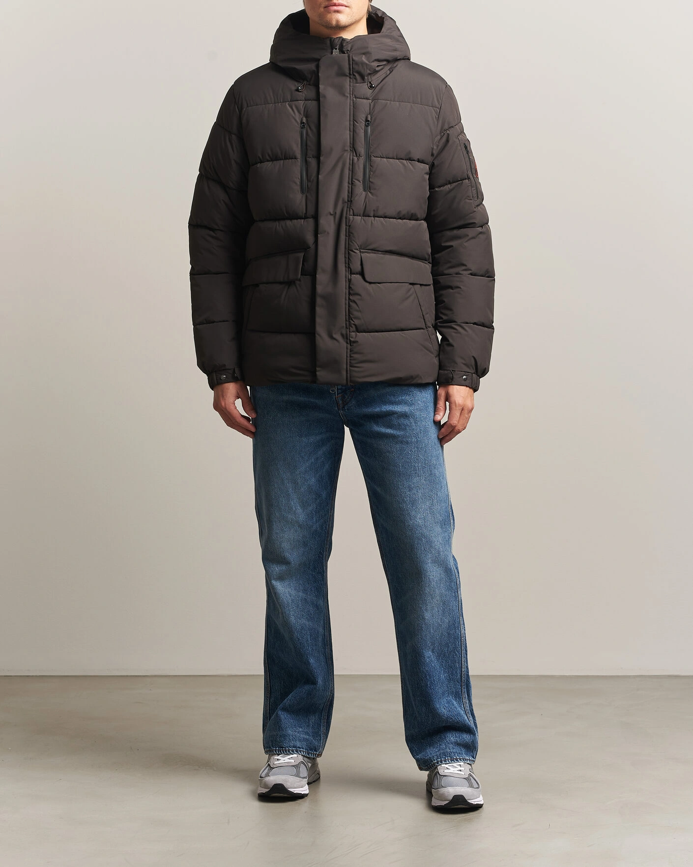 Herr | Jackor | Save The Duck | Espel Short Arctic Parka Brown Black
