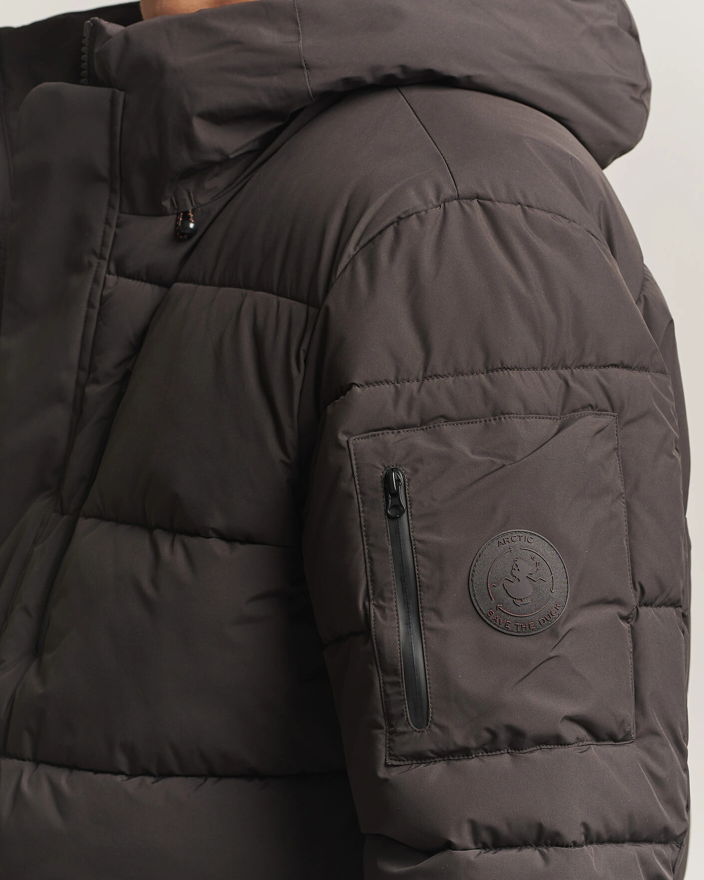 Herr | Jackor | Save The Duck | Espel Short Arctic Parka Brown Black