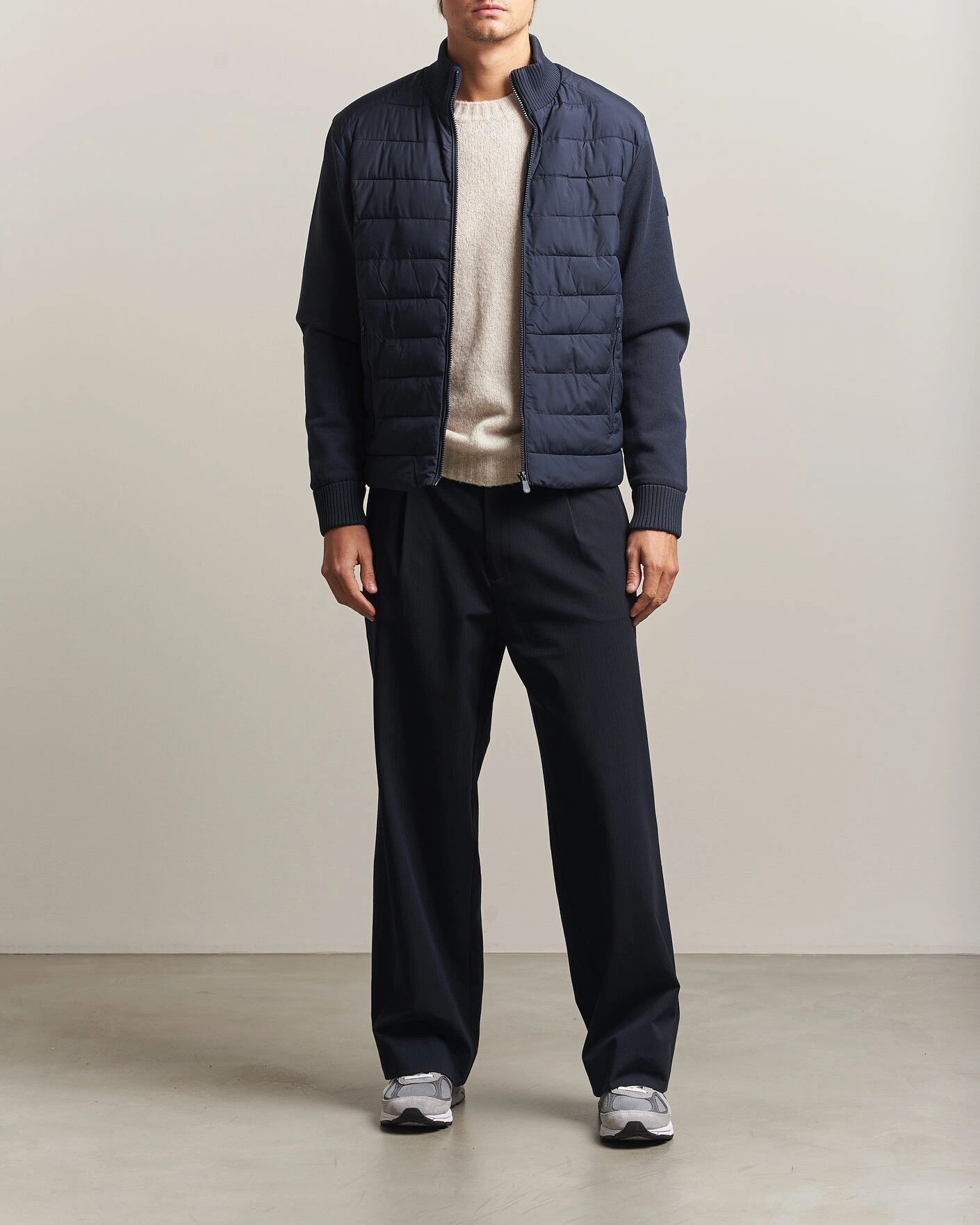 Herr | Jackor | Save The Duck | Sedum Hybrid Jacket Blue Black