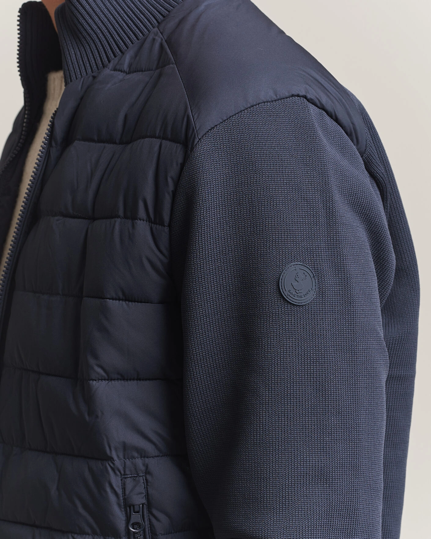 Herr | Jackor | Save The Duck | Sedum Hybrid Jacket Blue Black