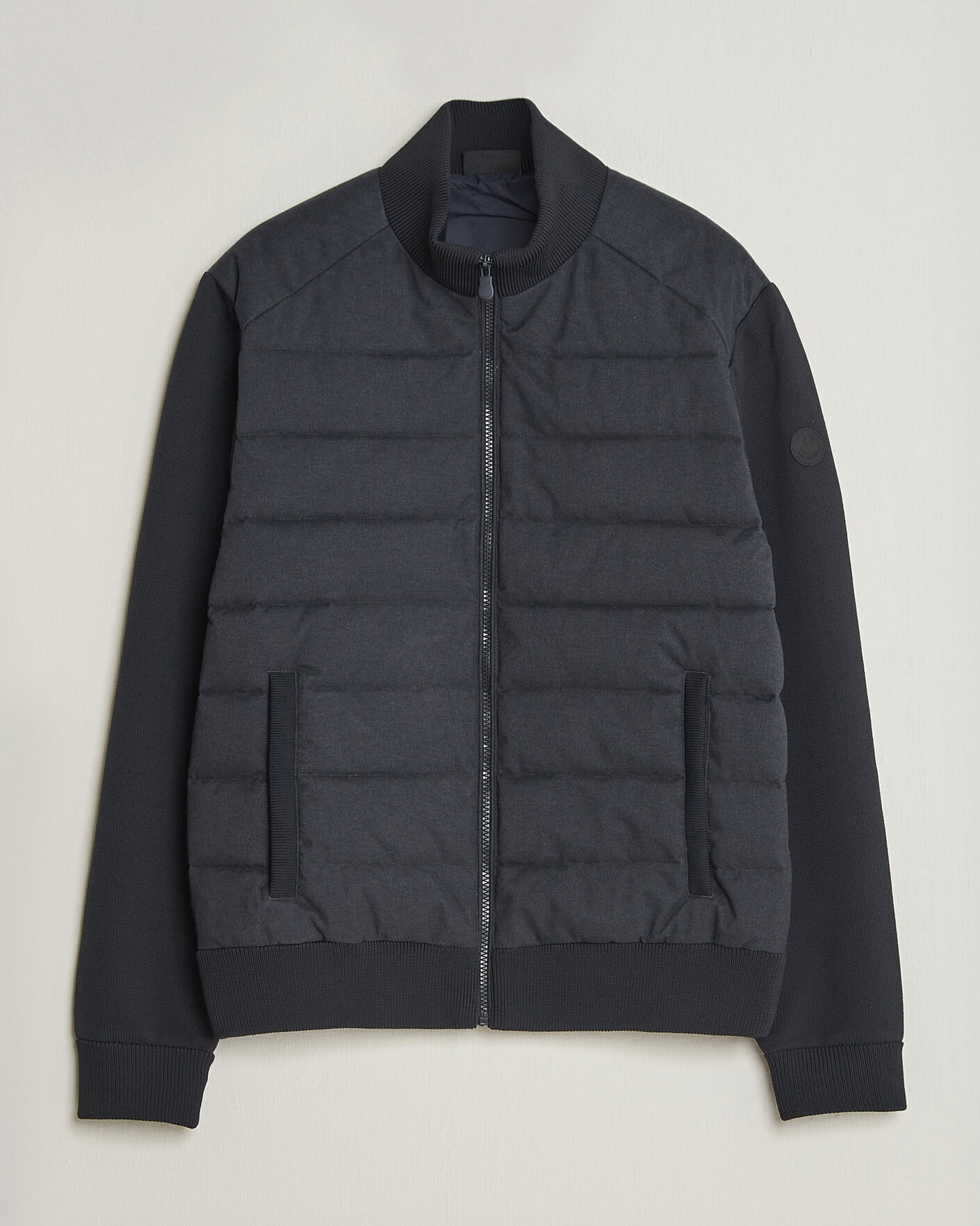 Herr | Jackor | Save The Duck | Lasse Padded Hybrid Jacket Navy Blue Melange