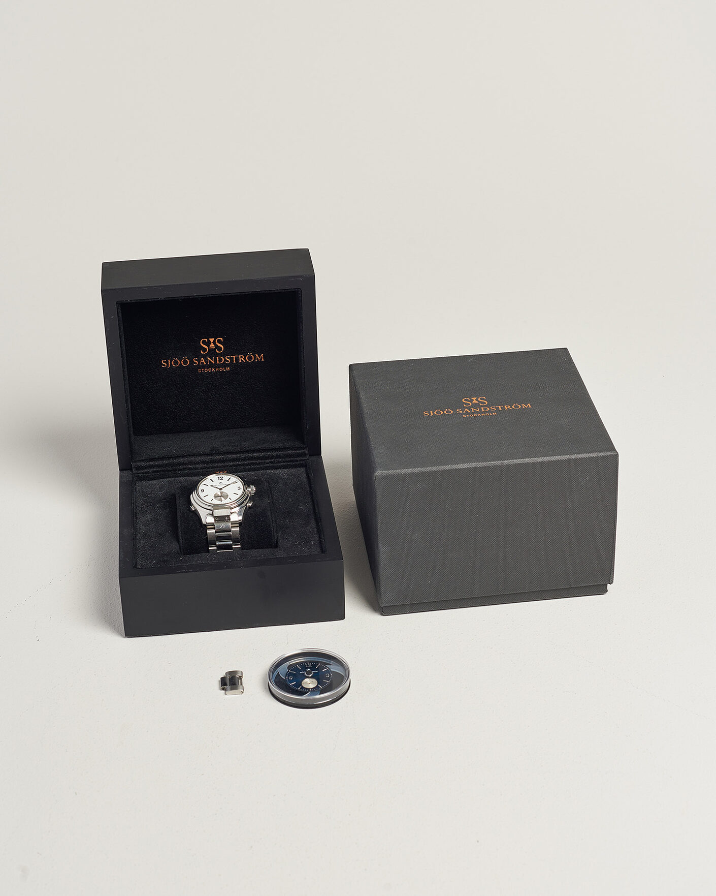 Herr | Sjöö Sandström Pre-Owned Chronolink Worldtimer UTC Swedish Blonde  | Sjöö Sandström Pre-Owned | Chronolink Worldtimer UTC Swedish Blonde 