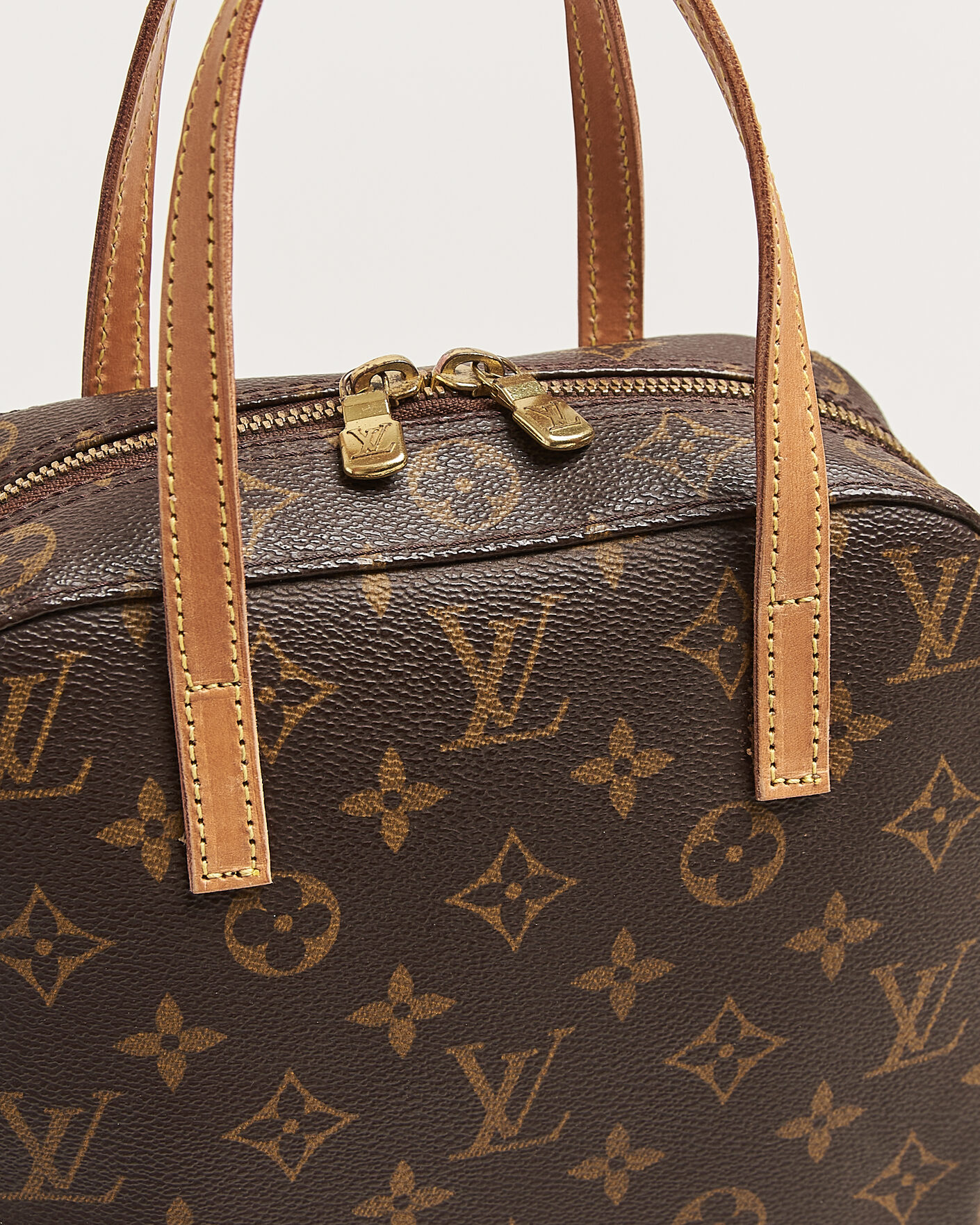 Herr | Pre-Owned & Vintage Bags | Louis Vuitton Pre-Owned | Spontini Bag Monogram