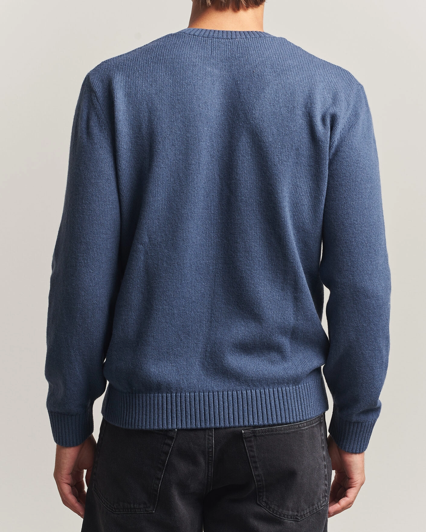 Herr | Tröjor | Colorful Standard | Classic Merino Wool Crew Neck Petrol Blue