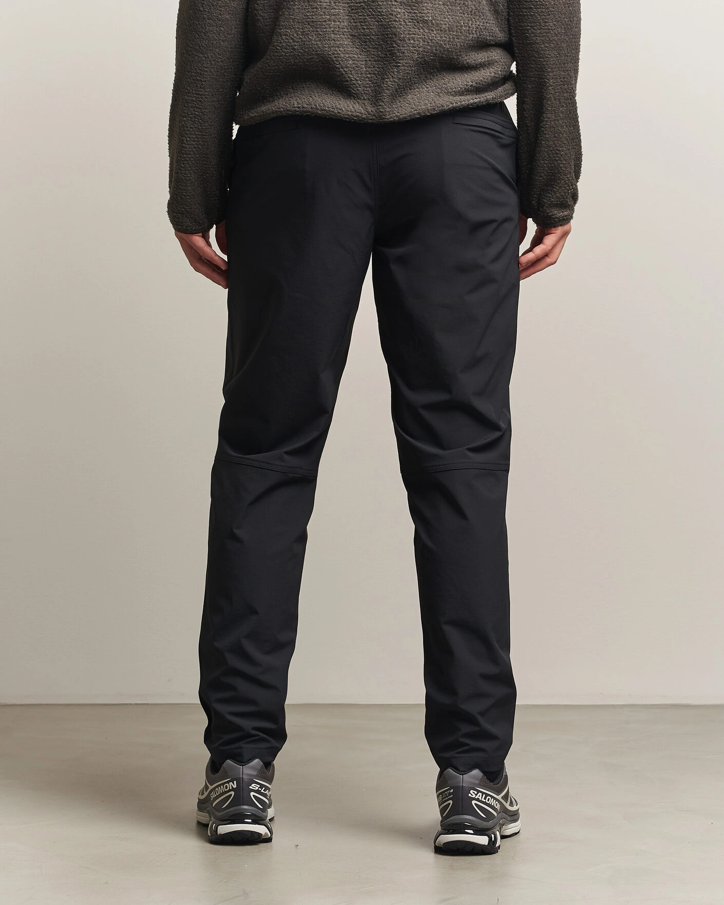 Herr | Byxor | Snow Peak | Water-Repellent Stretch Tapered Pants Black