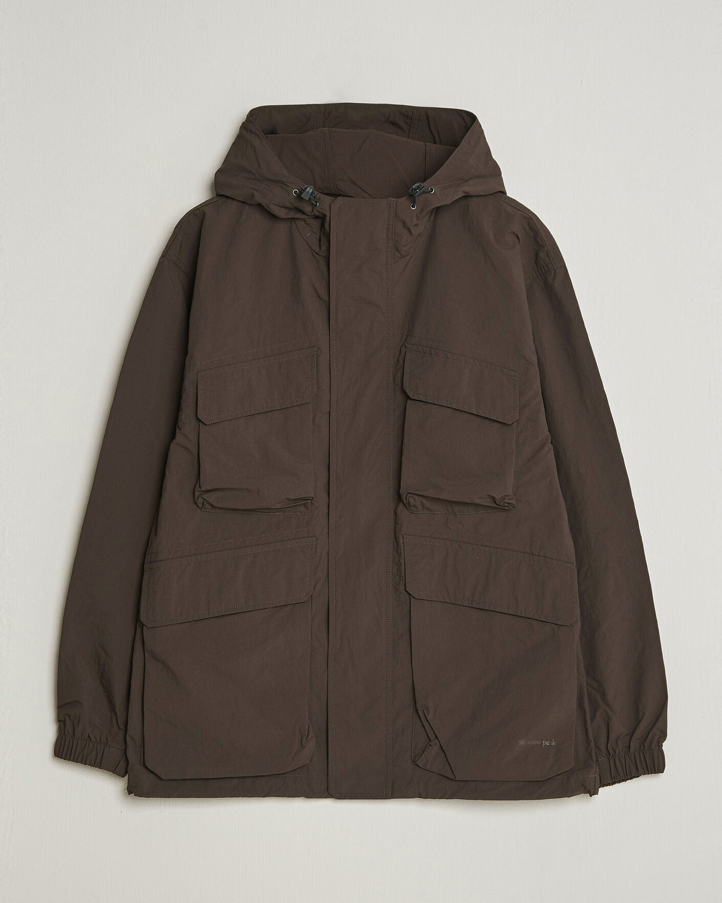 Herr | Jackor | Snow Peak | Nylon Double Rip Jacket Dark Brown