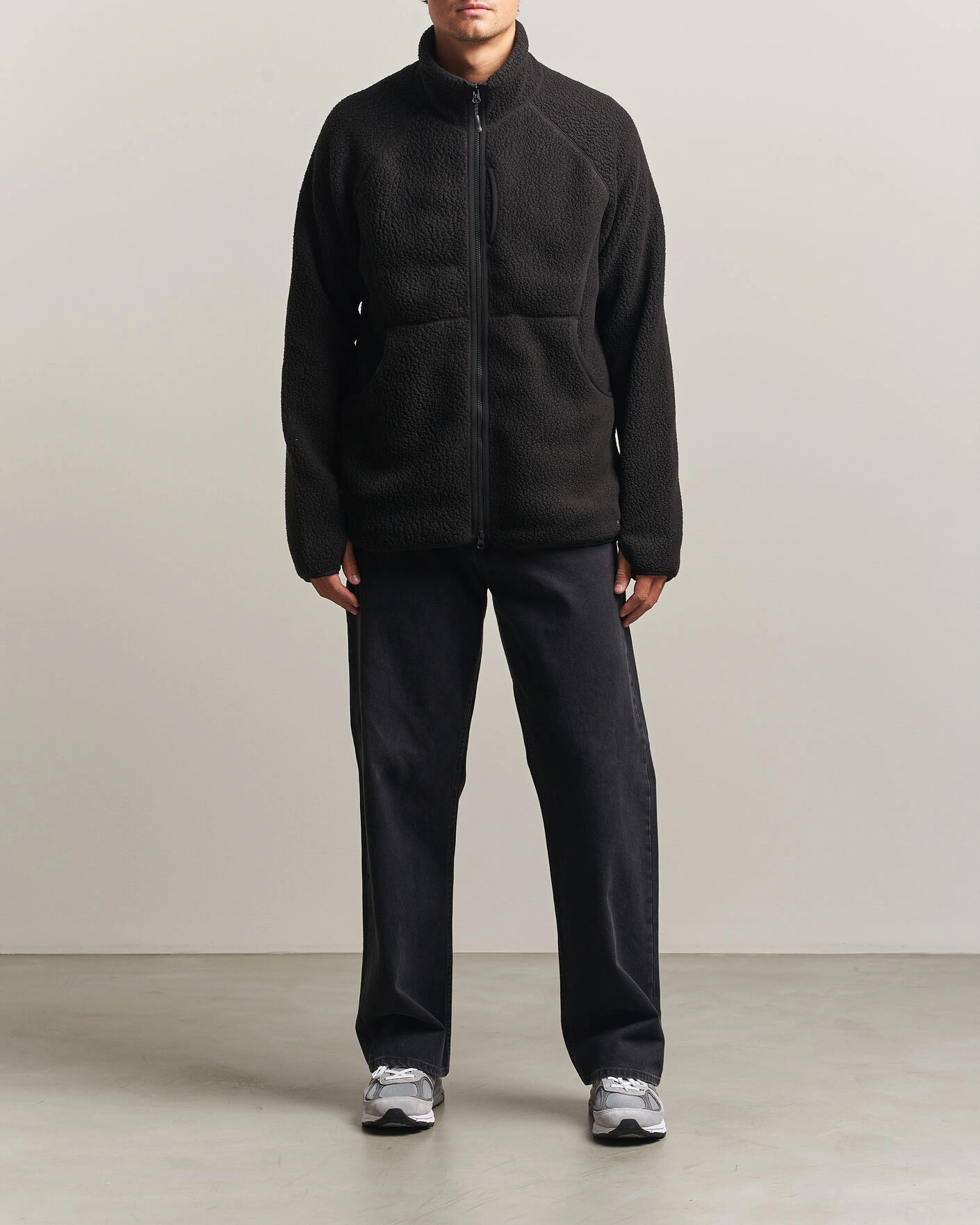 Herr | Jackor | Snow Peak | Thermal Boa Fleece Jacket Black
