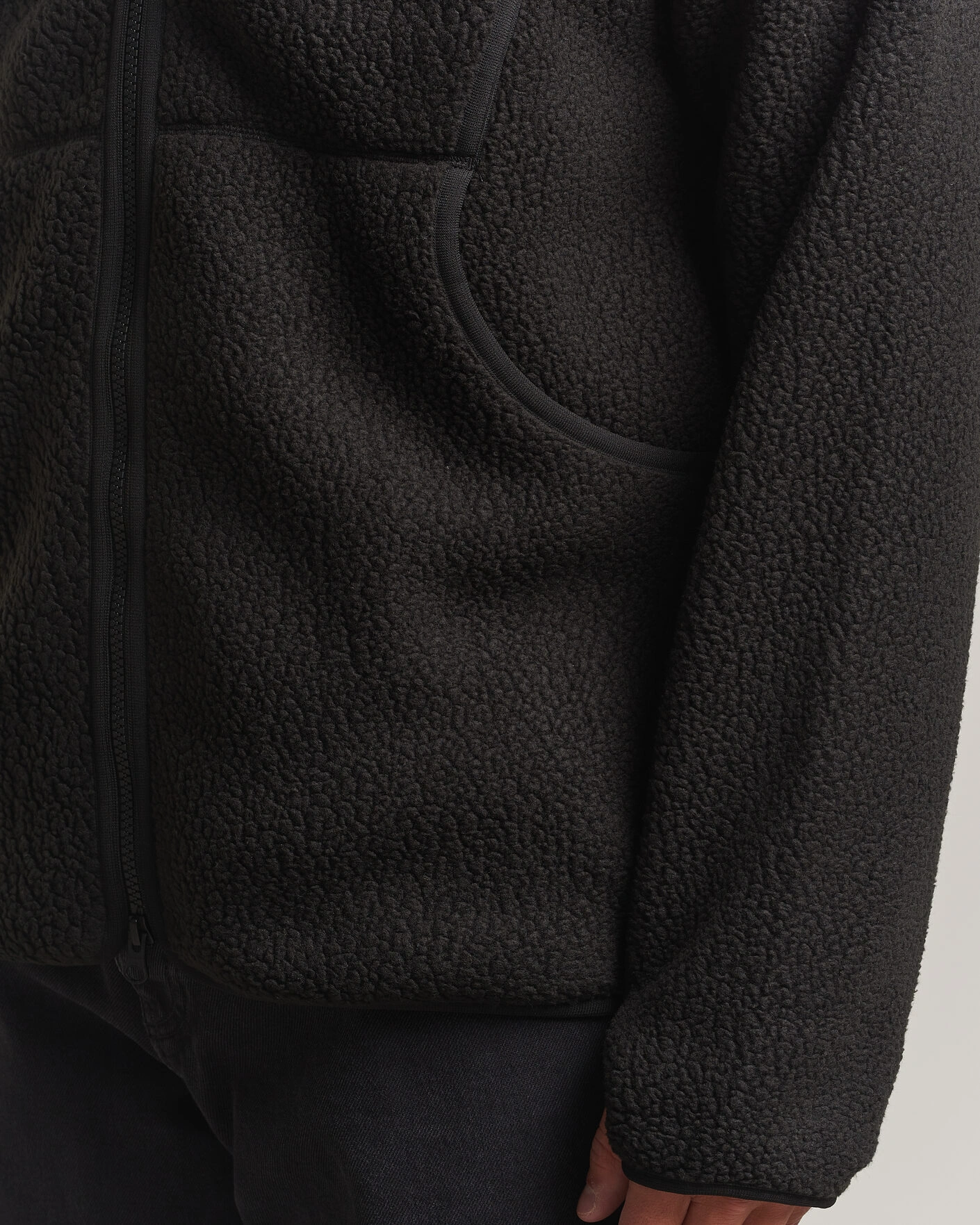 Herr | Jackor | Snow Peak | Thermal Boa Fleece Jacket Black