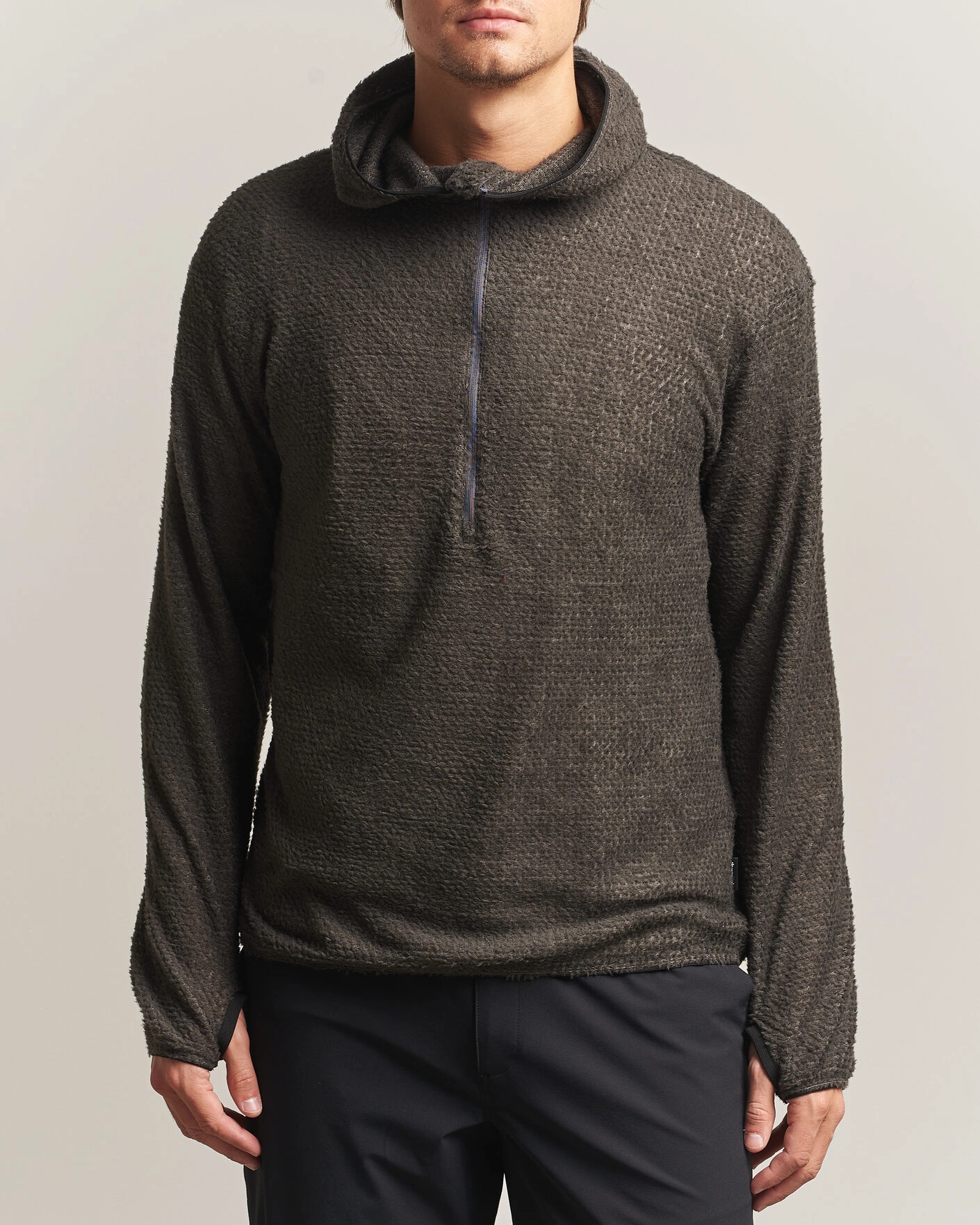 Herr | Tröjor | Snow Peak | Alpha Direct 90 Hoodie Charcoal
