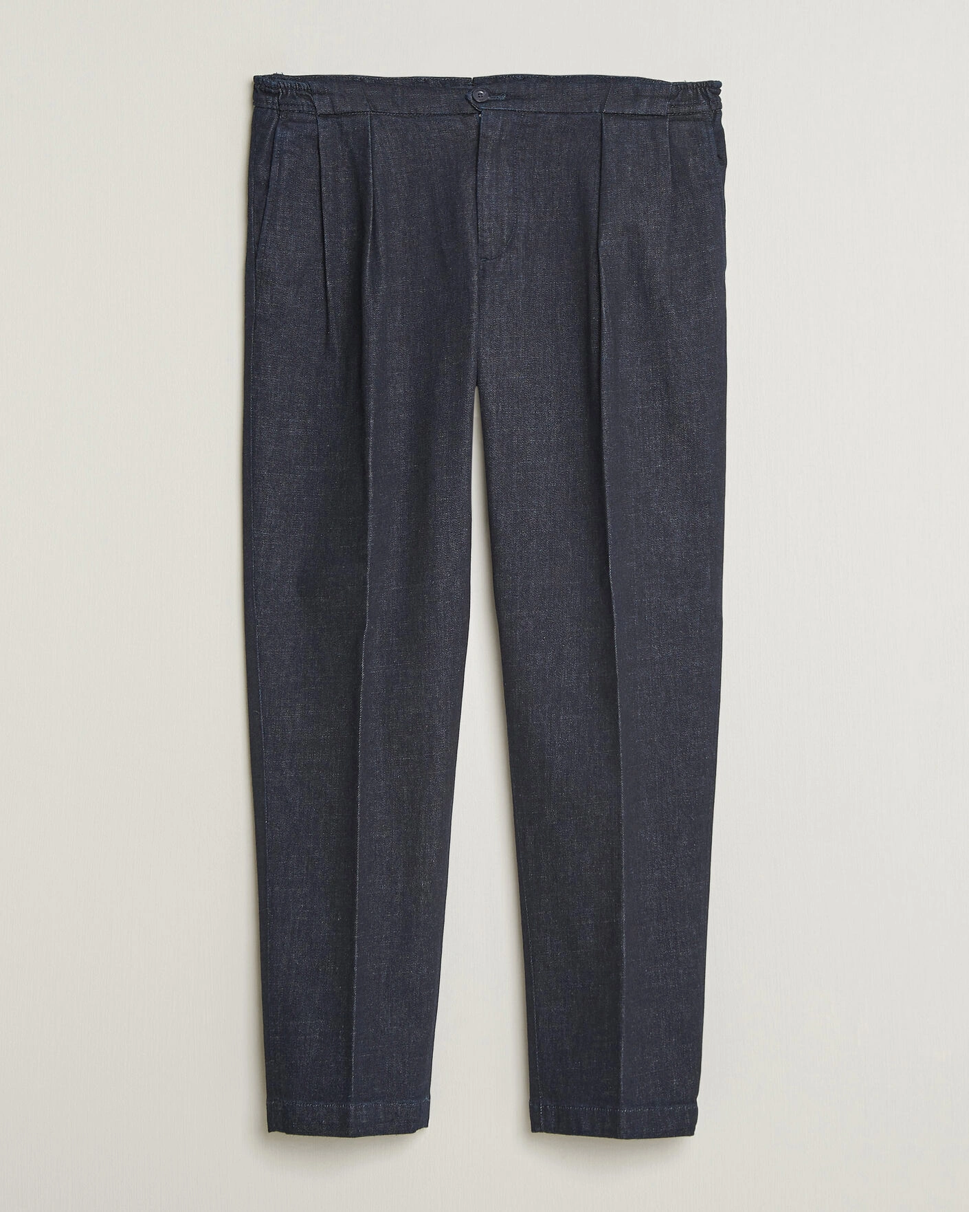 Herr | Byxor | Briglia 1949 | Portobello Loose Fit Denim Trousers Dark Blue