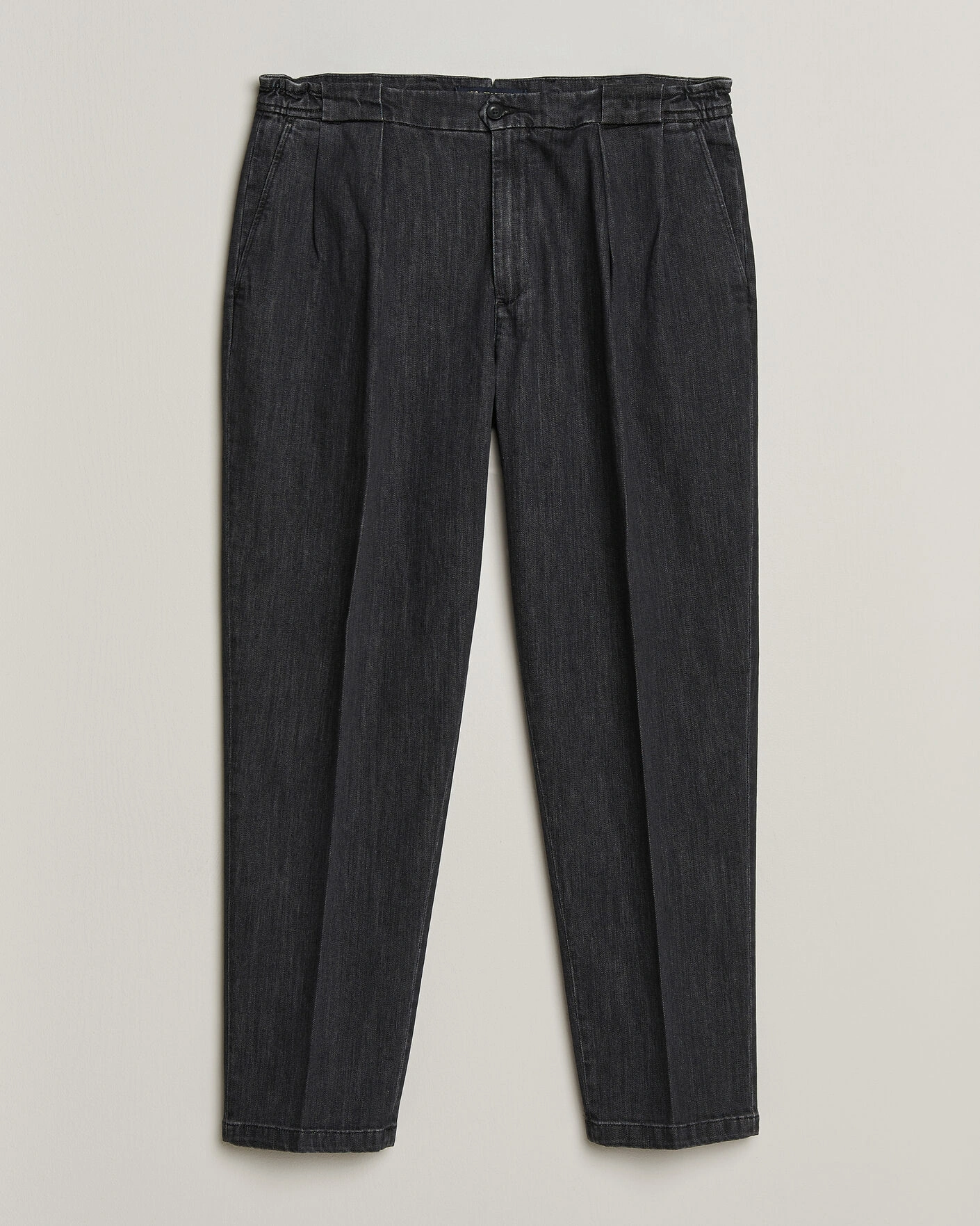 Herr | Byxor | Briglia 1949 | Portobello Loose Fit Denim Trousers Grey