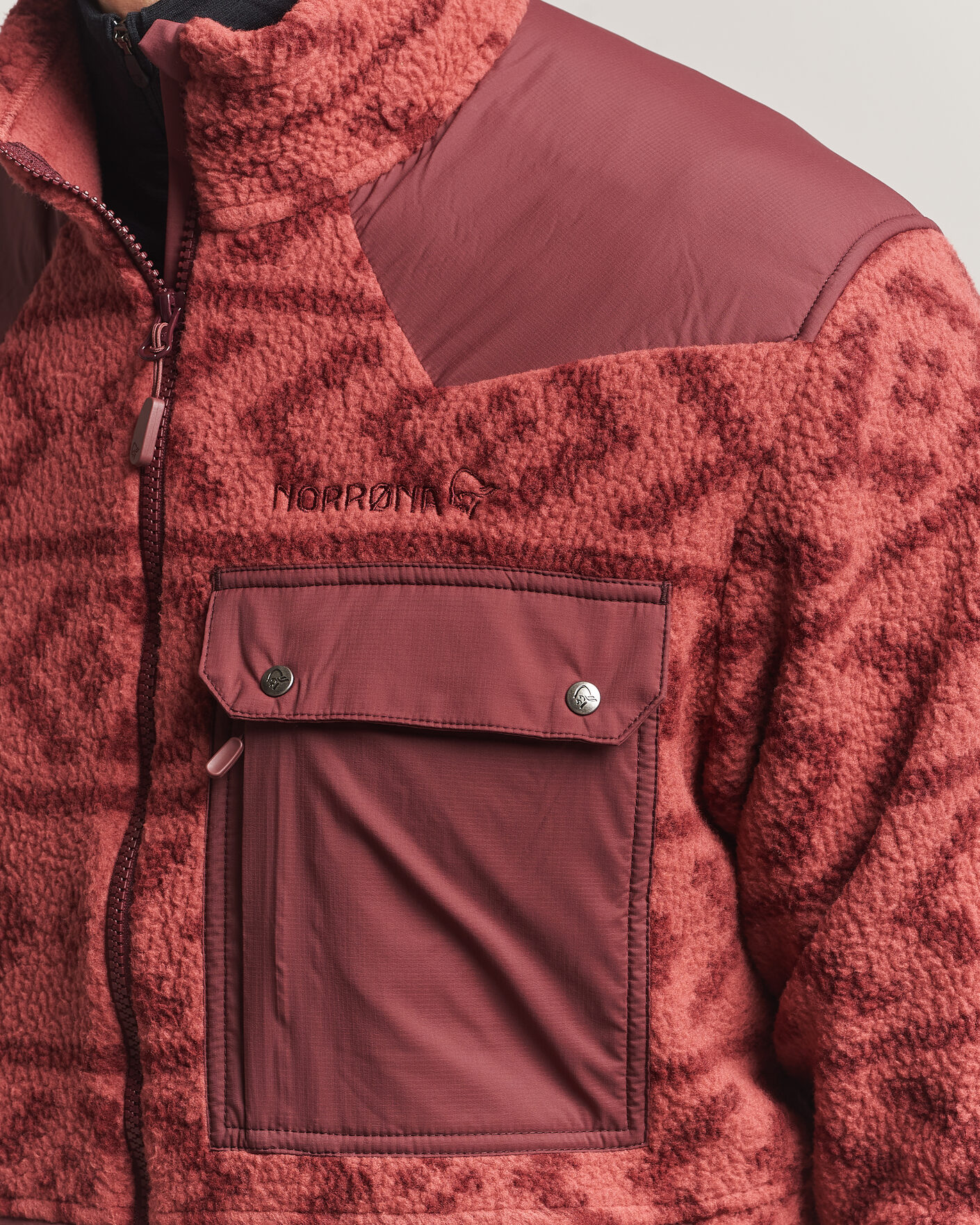 Herr | Jackor | Norrøna | Tamok Warm3 Fleece Jacket Cowhide