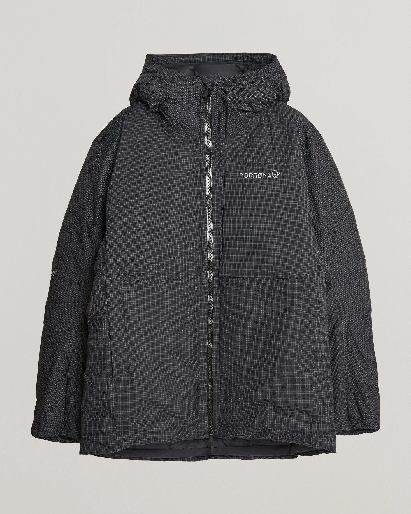 Herr | Jackor | Norrøna | Trollveggen dri2 Down 800 Zip Hood Caviar Black