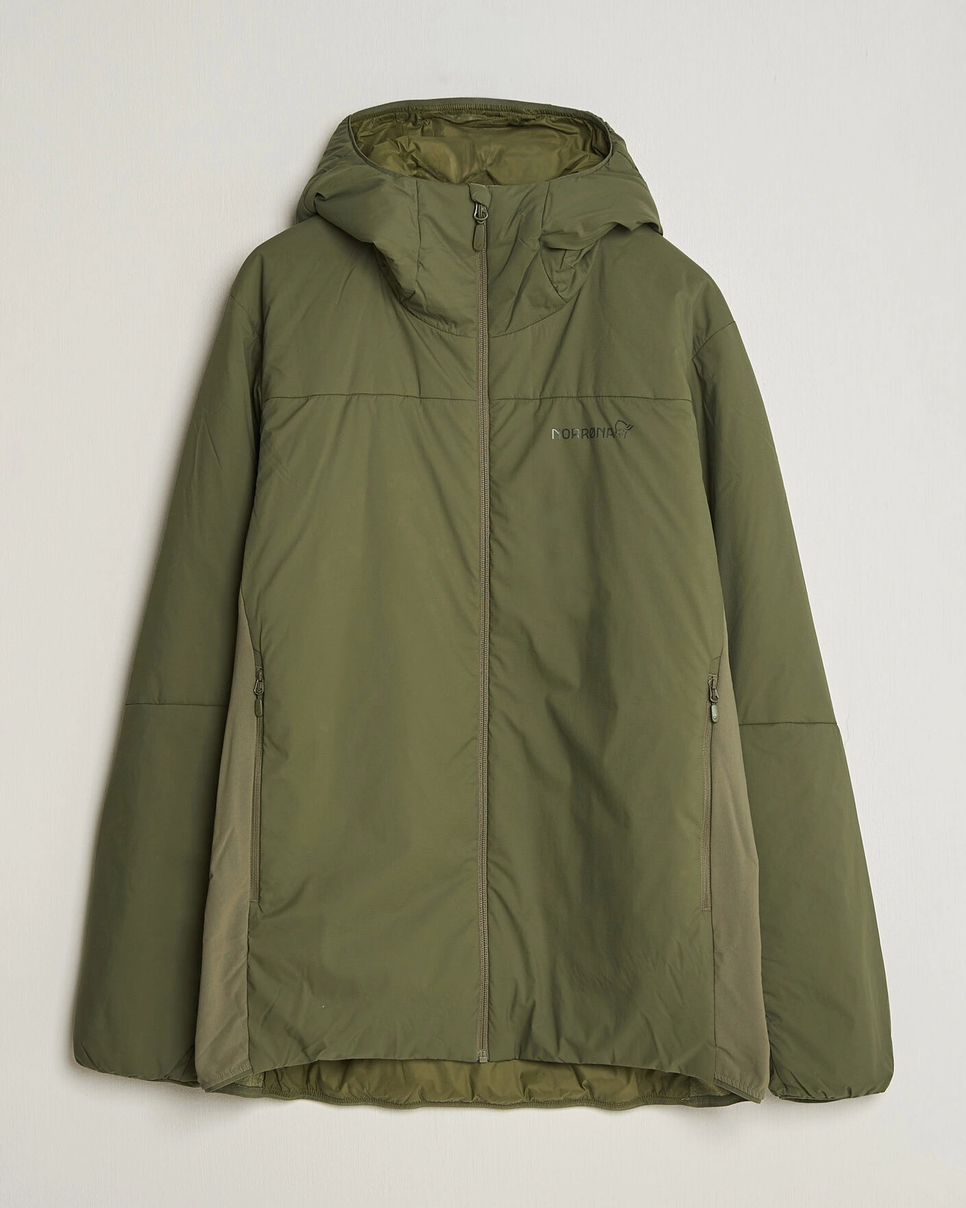 Herr | Jackor | Norrøna | Femund Thermo Zip Hood Olive Night