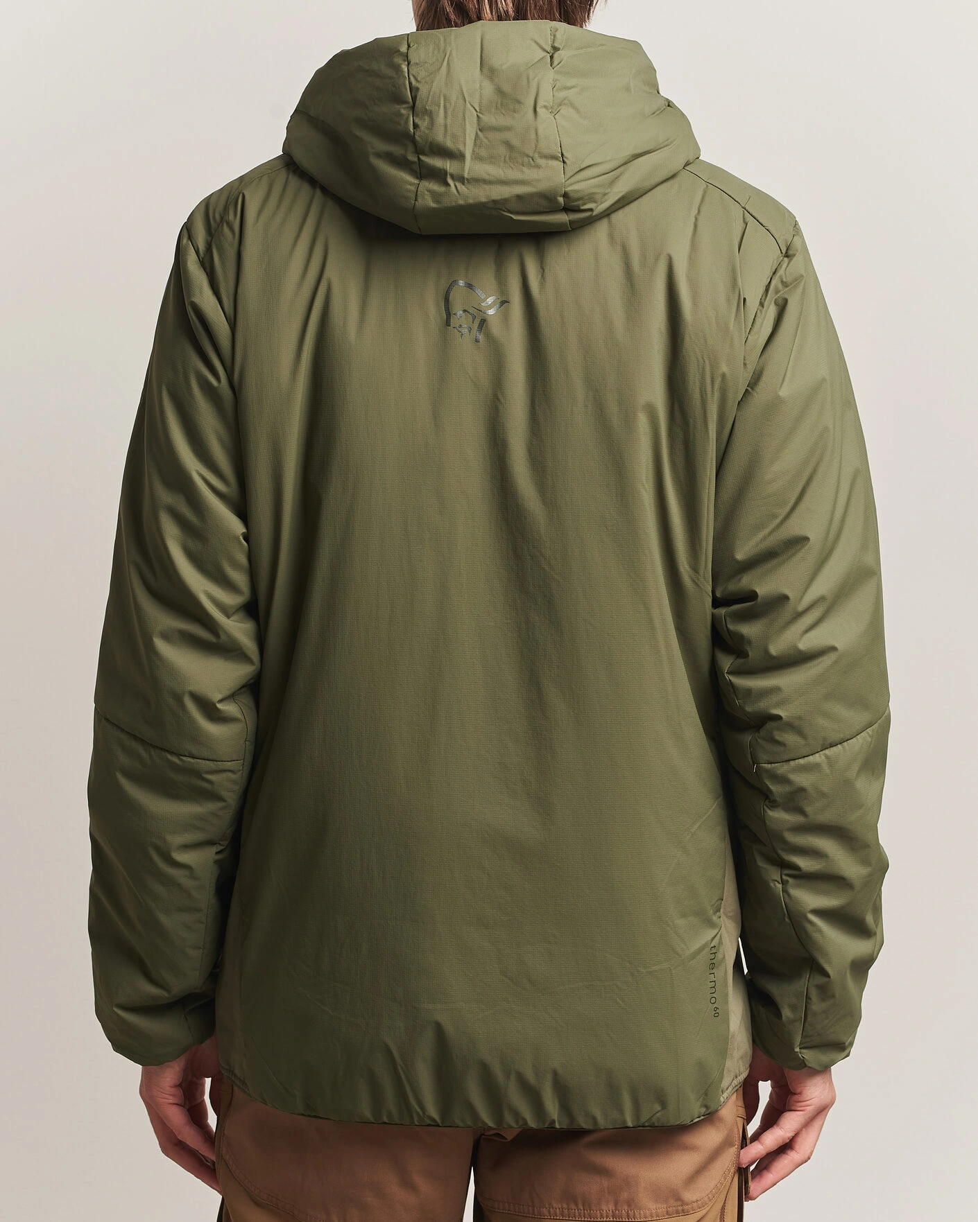 Herr | Jackor | Norrøna | Femund Thermo Zip Hood Olive Night