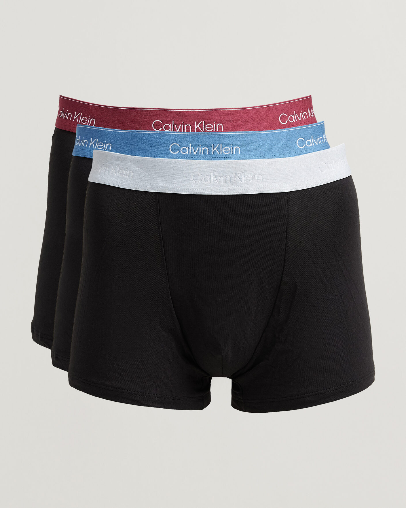 Herr | Underkläder | Calvin Klein | 3-Pack Icon Cotton Stretch Relaxed Trunk Black