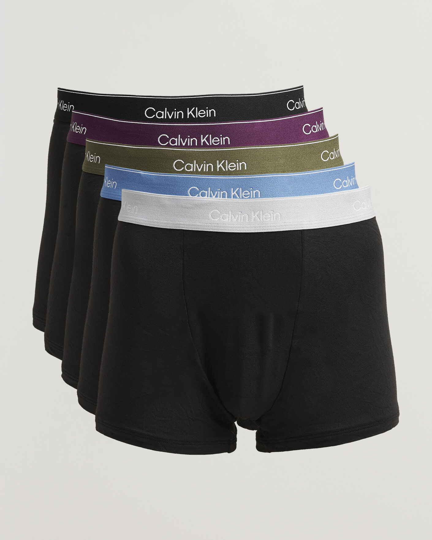 Herr | Underkläder | Calvin Klein | 5-Pack Icon Cotton Stretch Relaxed Trunk Black