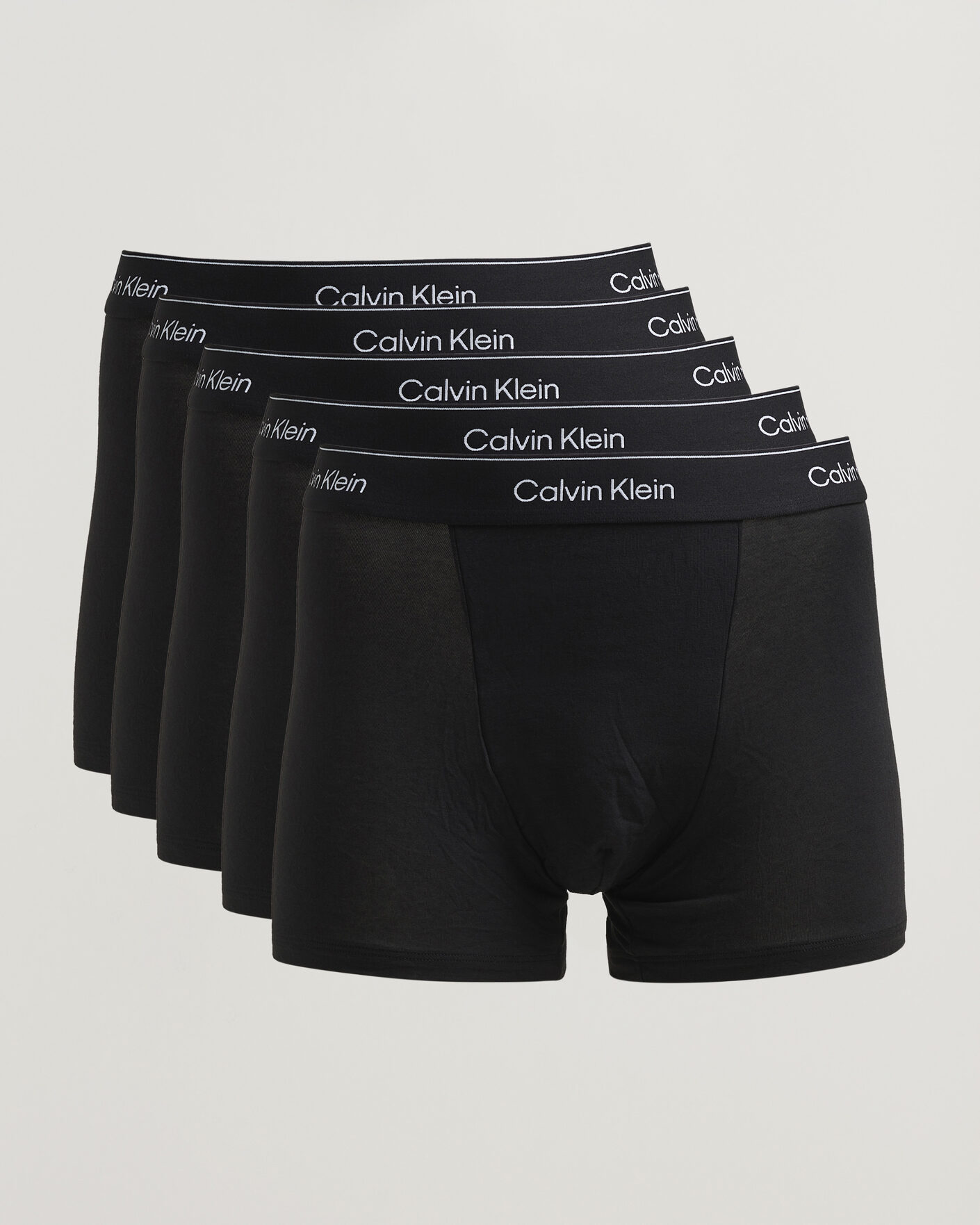 Herr | Underkläder | Calvin Klein | 5-Pack Icon Cotton Stretch Relaxed Trunk Black