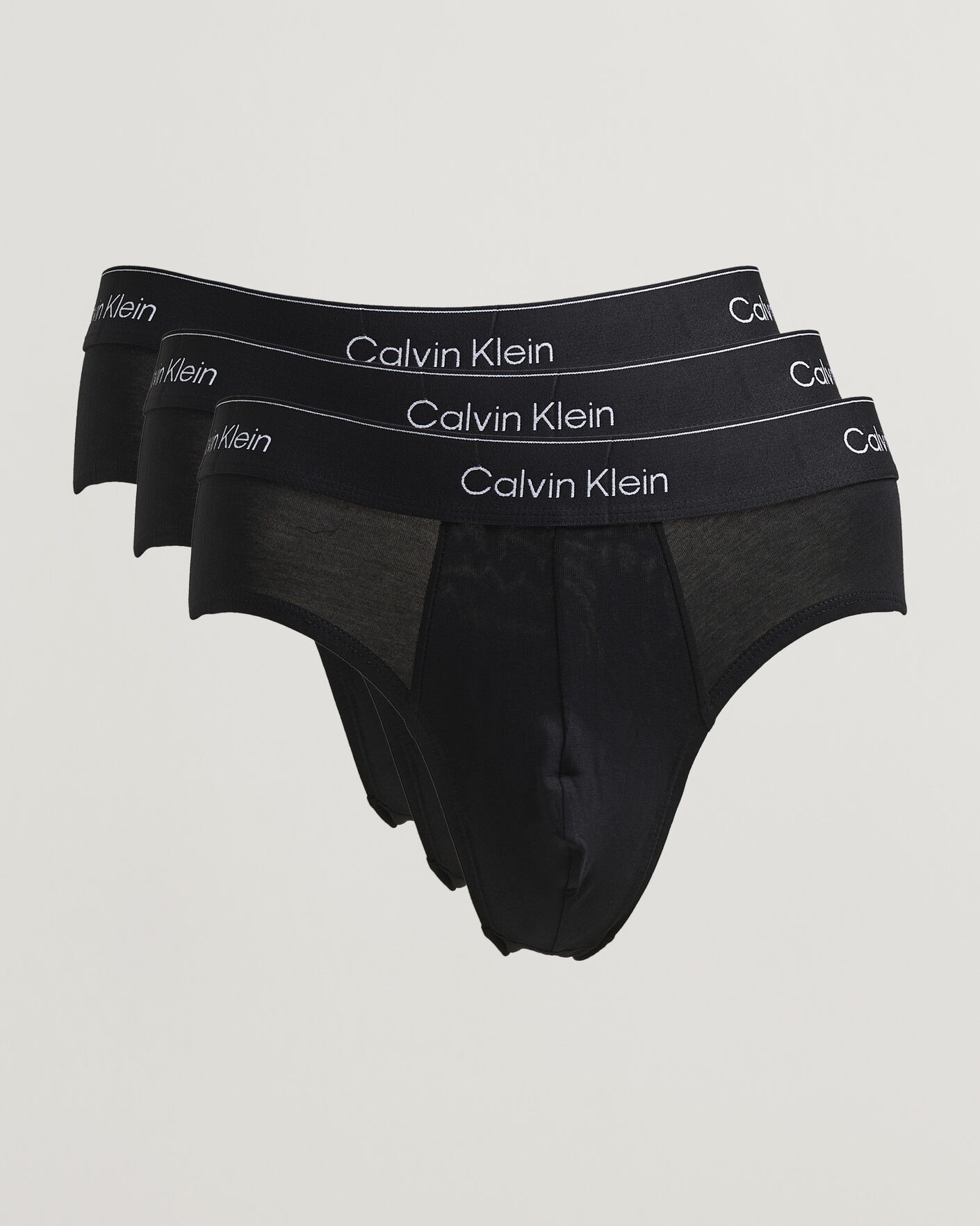Herr | Underkläder | Calvin Klein | 3-Pack Icon Cotton Stretch Hip Brief Black