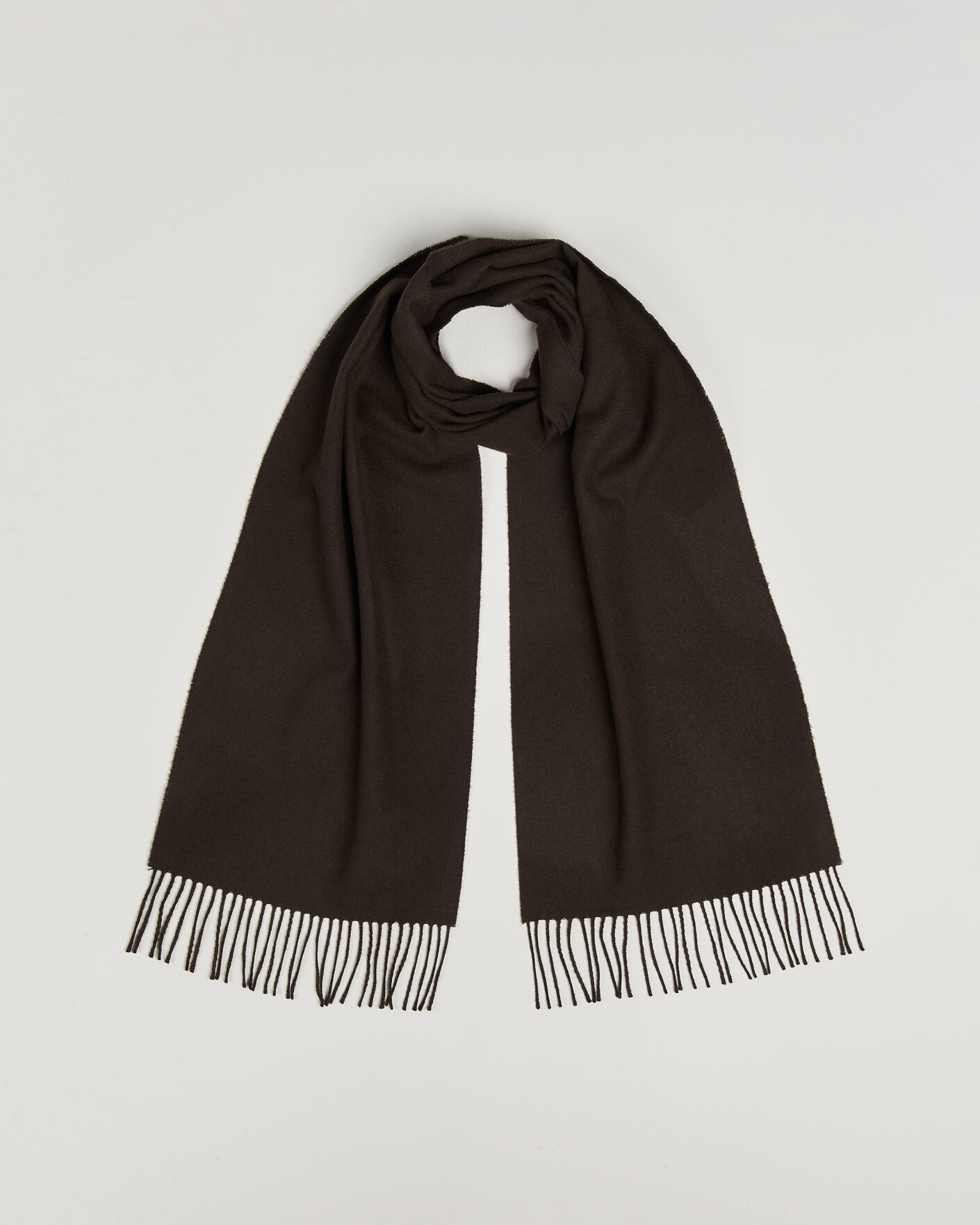 Herr | Halsdukar | Gant | Wool Scarf Shadow Brown