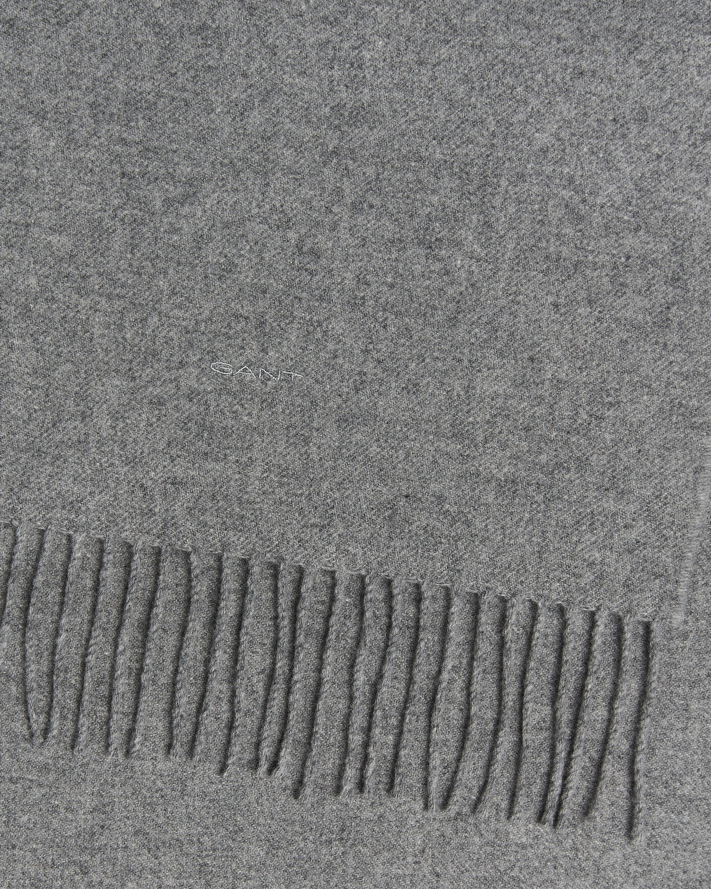 Herr | Halsdukar | Gant | Wool Scarf Mid Grey