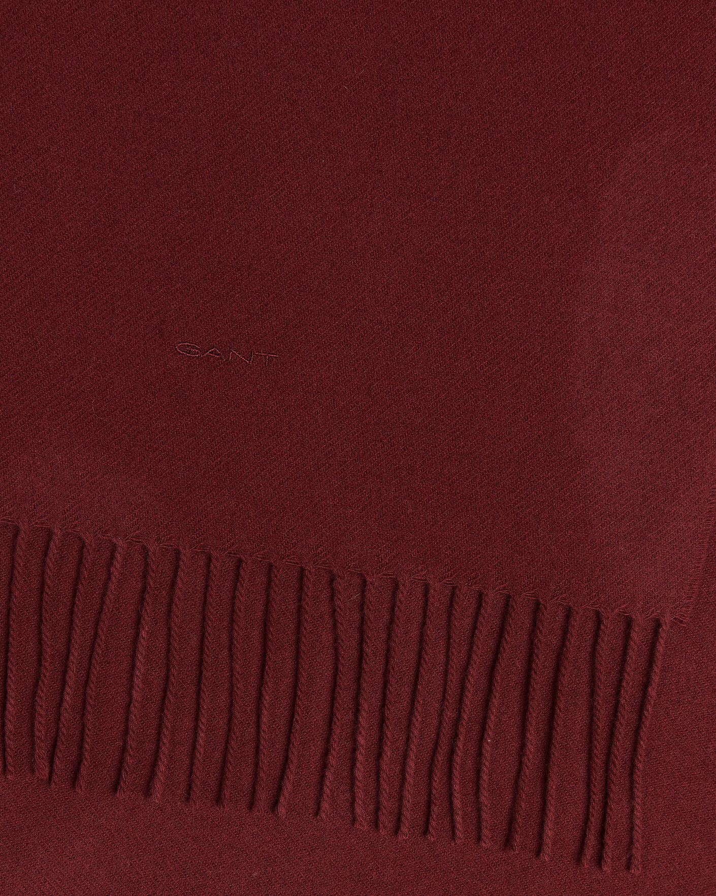 Herr | Halsdukar | Gant | Wool Scarf Deep Grape Wine