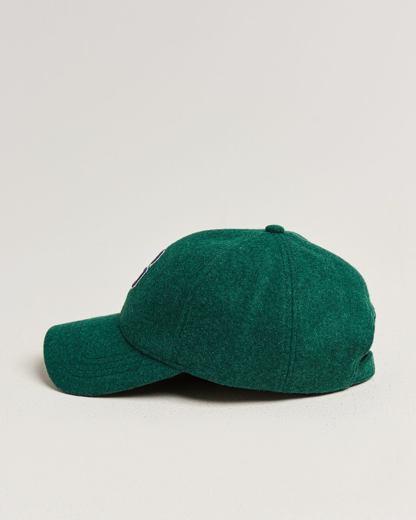 Herr | Hattar & kepsar | Gant | G Badge Wool Melton Cap Dark Emerald