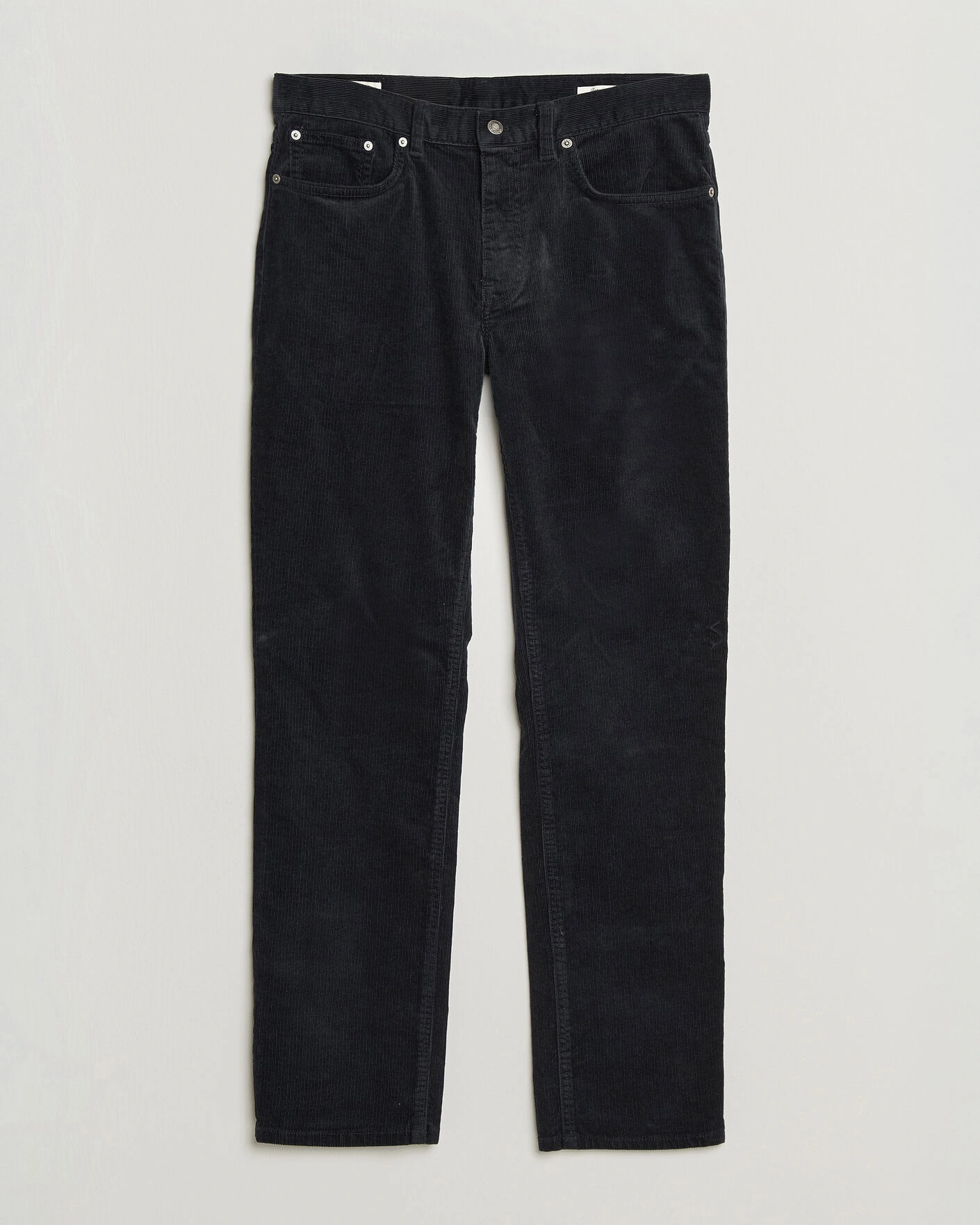 Herr | Byxor | Gant | Regular Fit Corduroy 5-Pocket Pants Black