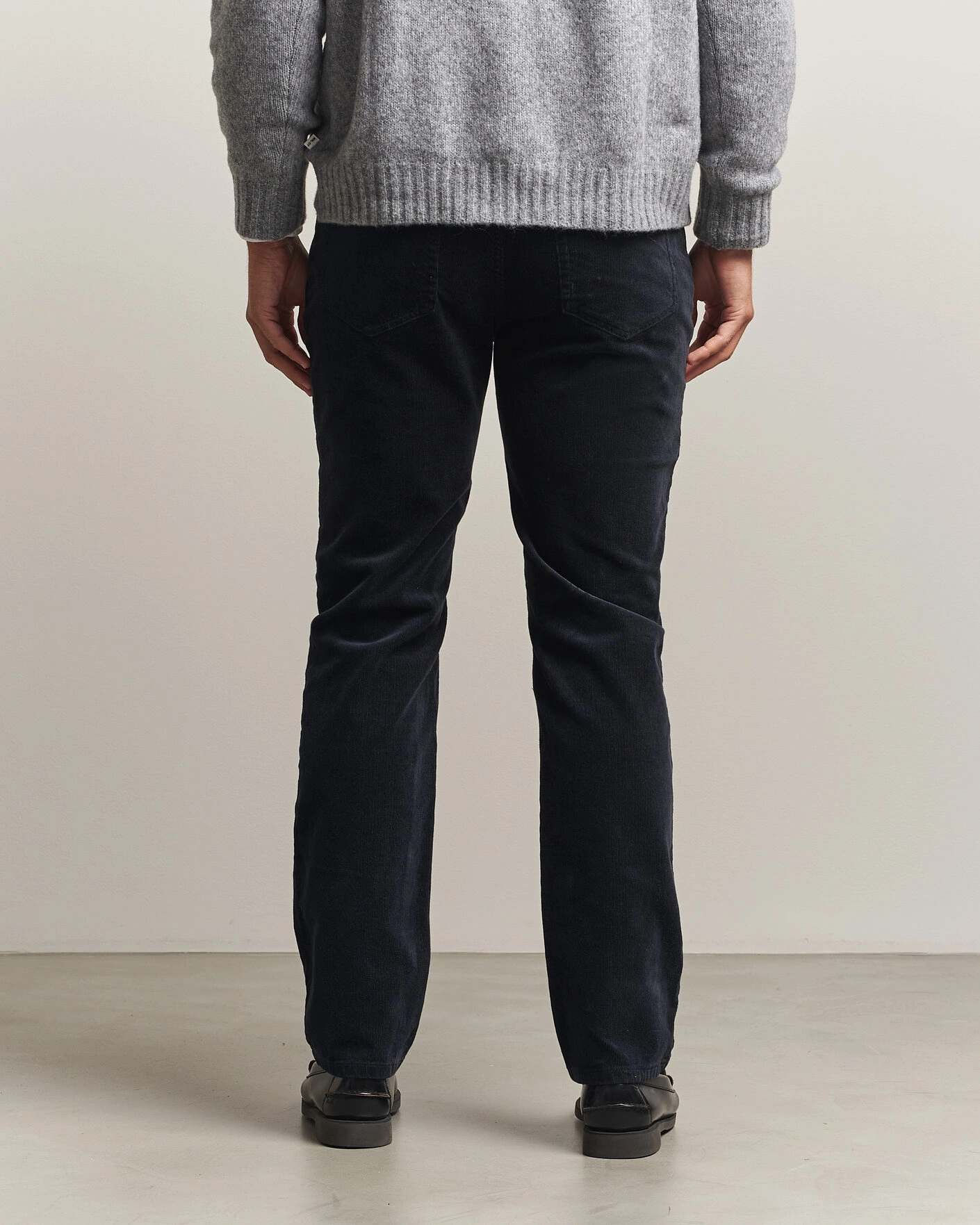 Herr | Byxor | Gant | Regular Fit Corduroy 5-Pocket Pants Black