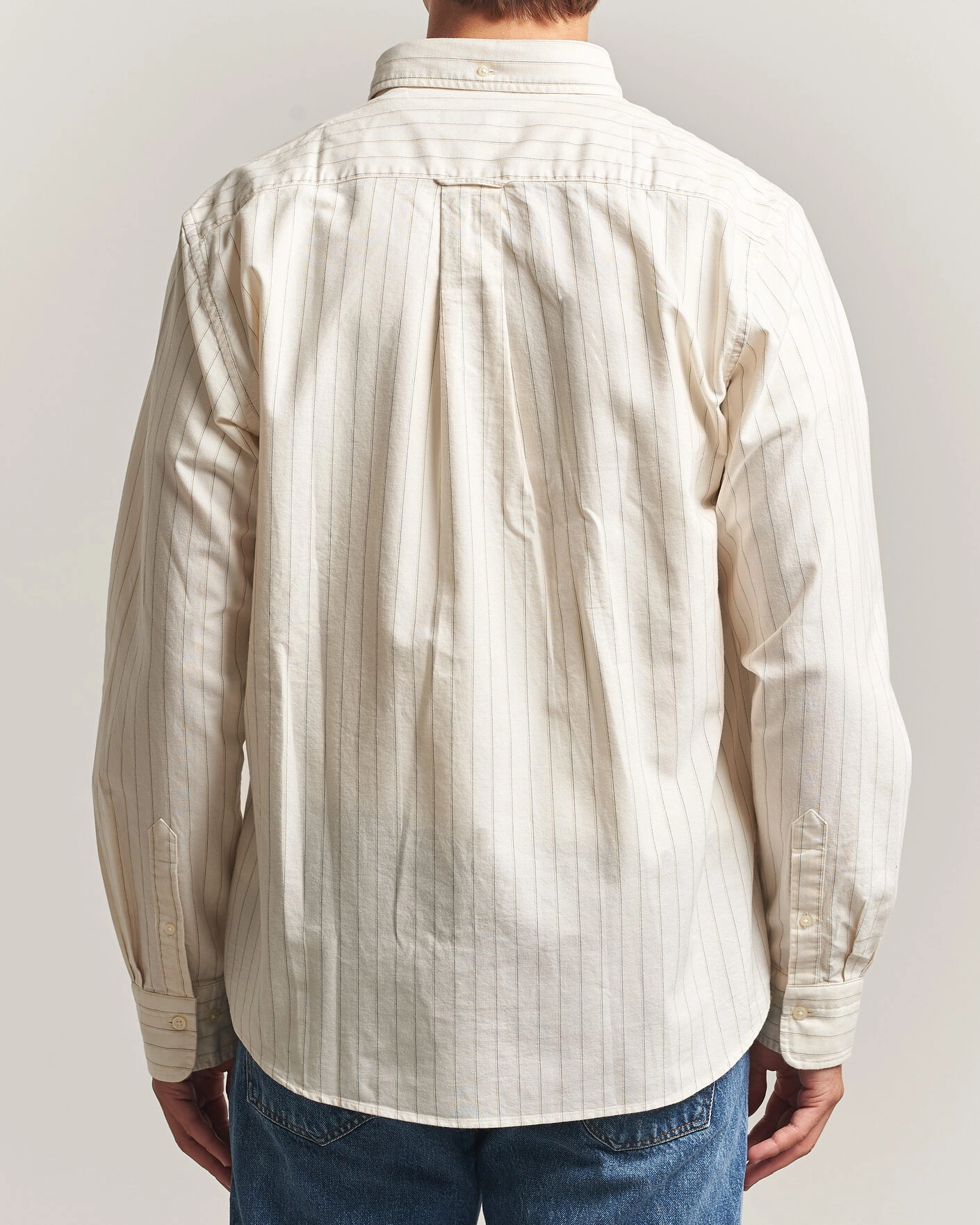 Herr | Skjortor | Gant | Regular Fit Archive Oxford Striped Shirt Cream