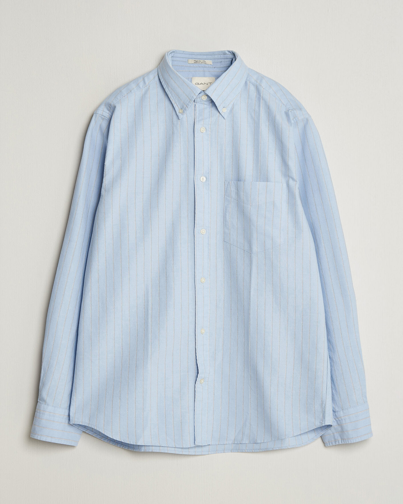 Herr | Skjortor | Gant | Regular Fit Archive Oxford Striped Shirt Clear Sky